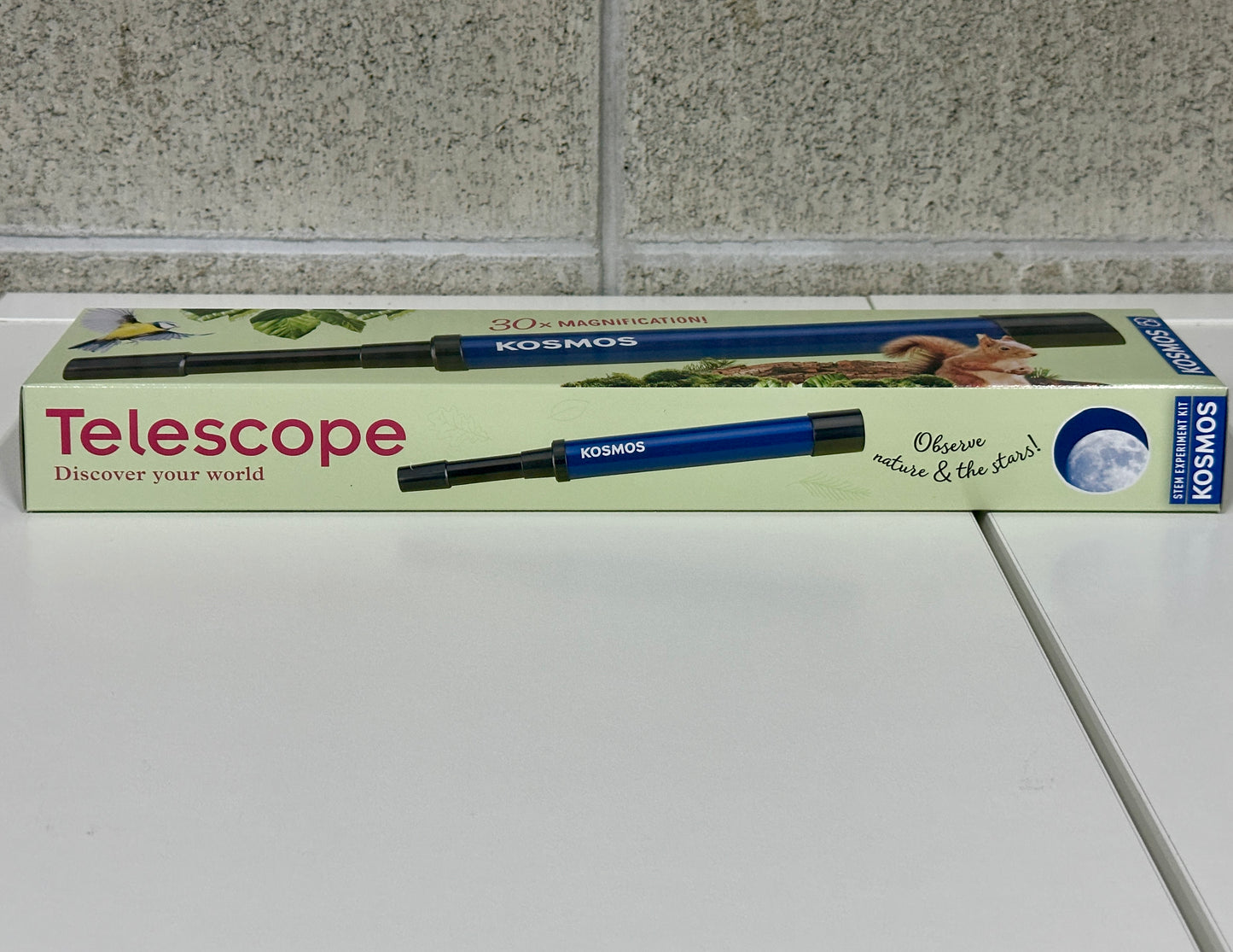 KOSMOS コスモス Telescope テレスコープ キッズ向け望遠鏡 玩具 ドイツ直輸入 617585