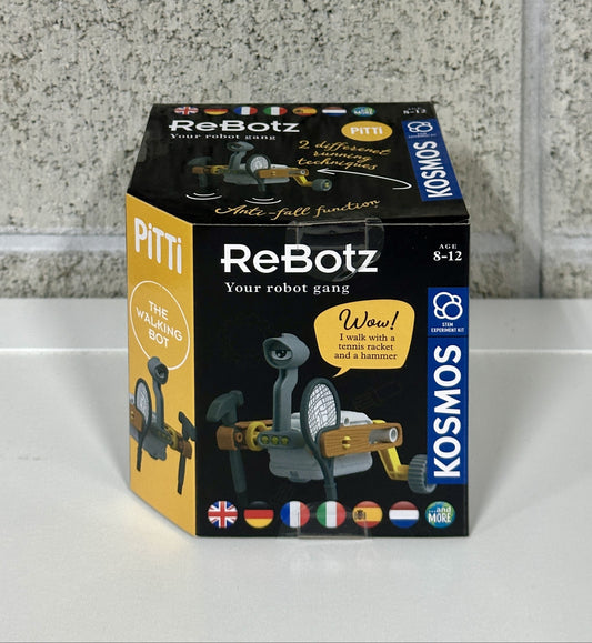 KOSMOS コスモス ReBotz - Pitti ピッティ KOSMOS実験キット ロボット ドイツ直輸入品 617073