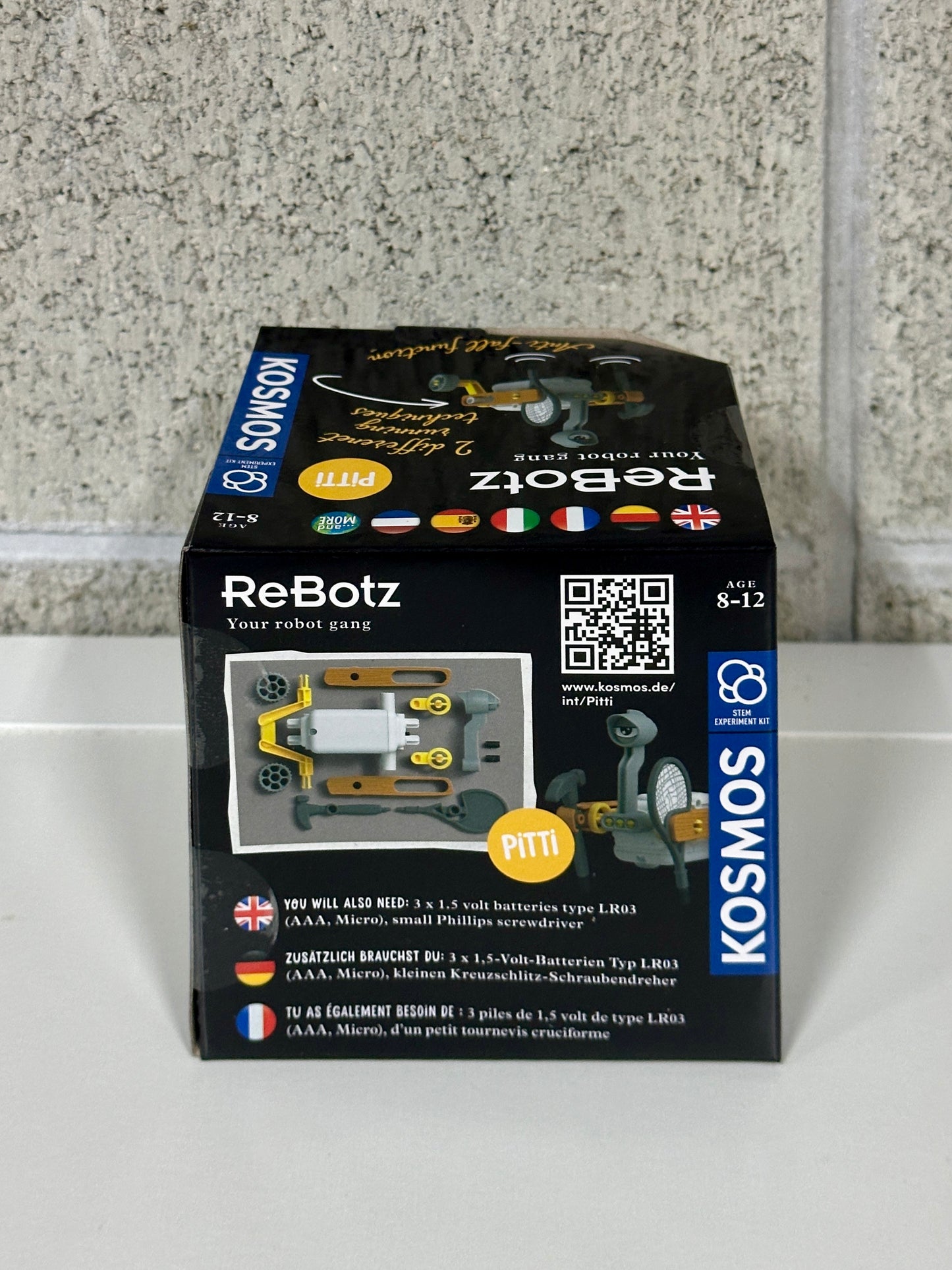 KOSMOS コスモス ReBotz - Pitti ピッティ KOSMOS実験キット ロボット ドイツ直輸入品 617073