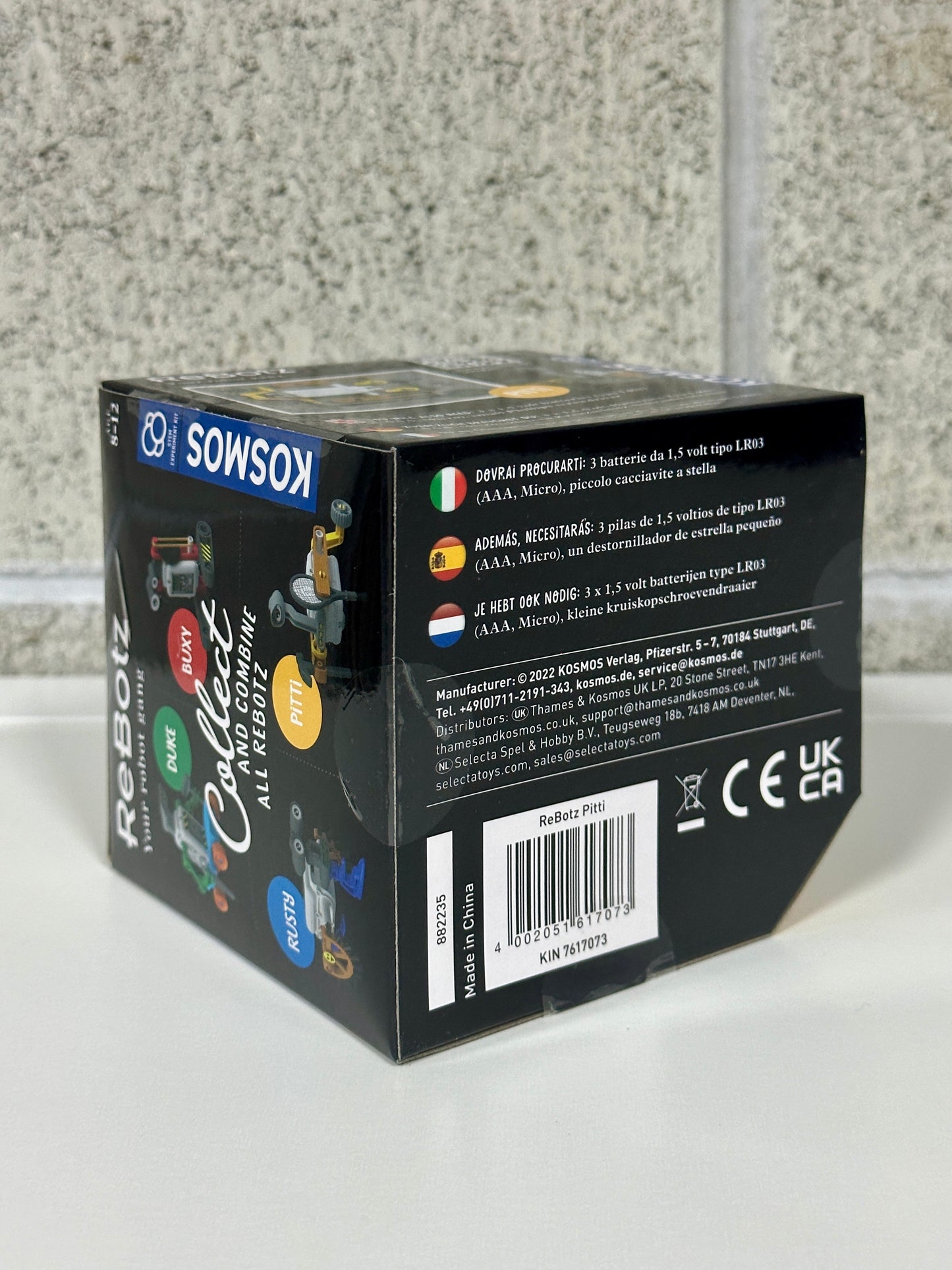 KOSMOS コスモス ReBotz - Pitti ピッティ KOSMOS実験キット ロボット ドイツ直輸入品 617073