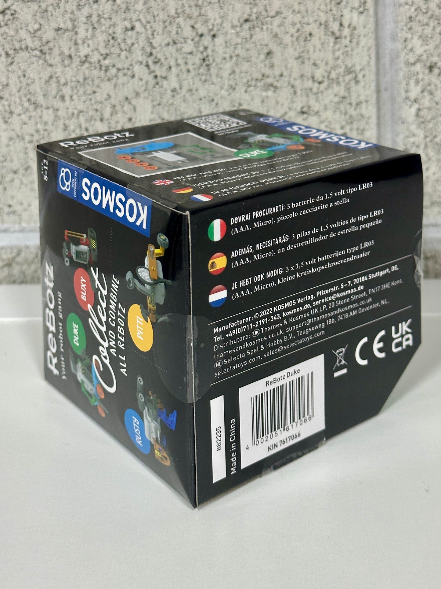 KOSMOS コスモス ReBotz - Duke デューク KOSMOS実験キット ロボット ドイツ直輸入品 617066