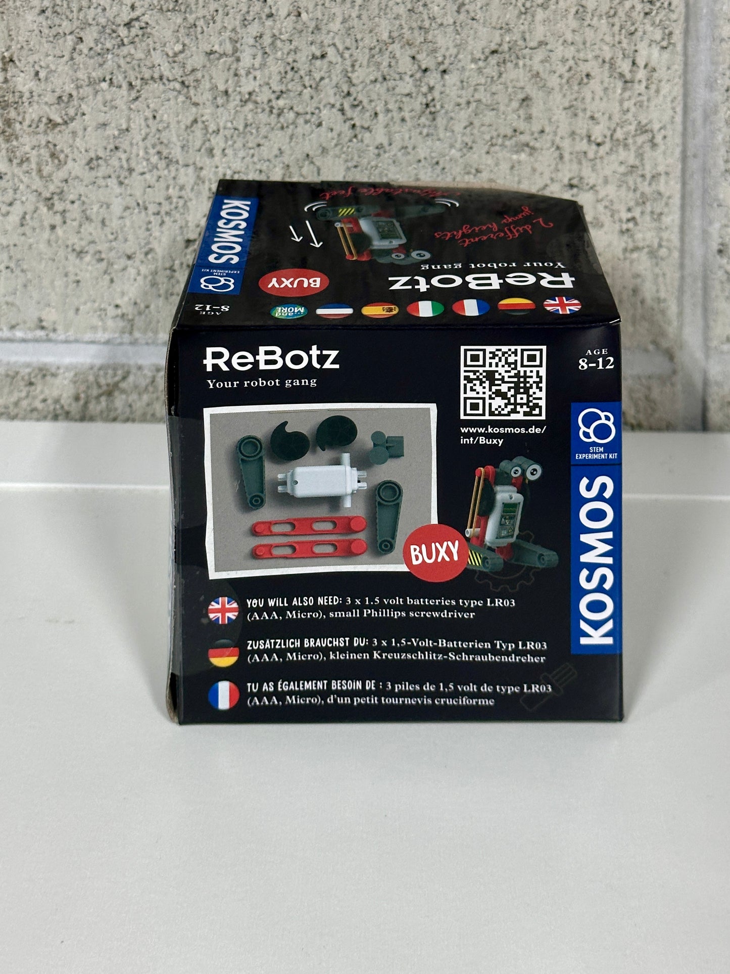 KOSMOS コスモス ReBotz - Buxy バクシー KOSMOS実験キット ロボット ドイツ直輸入品 617042