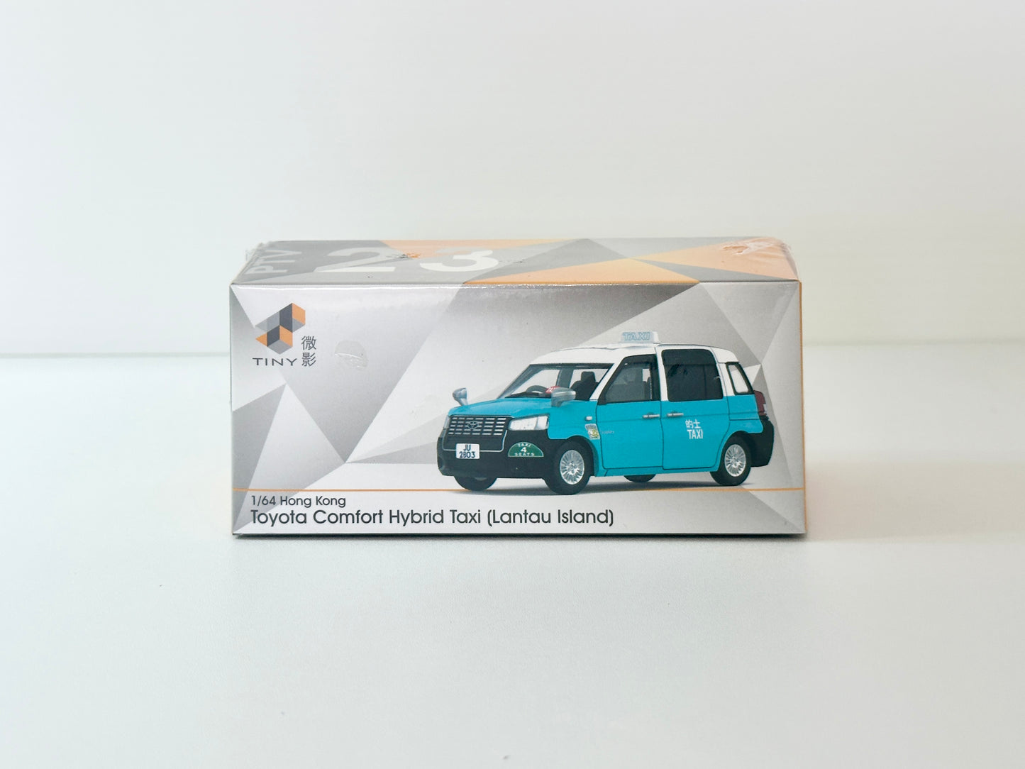 Tiny 微影 Tiny City Toyota Comfort Hybrid Taxy(Lantau Island) ATC66372 トヨタ コンフォートハイブリットタクシー ダイキャストミニカー