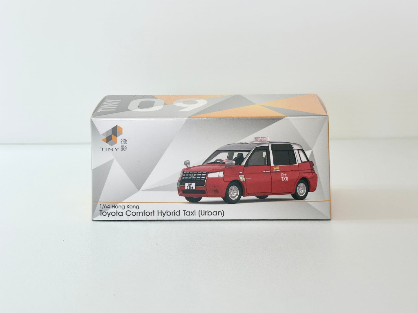 Tiny 微影 Tiny City 178 Toyota Comfort Hybrid Taxy(Urban) ATC66092 トヨタ コンフォートハイブリットタクシー ダイキャスト ミニカー