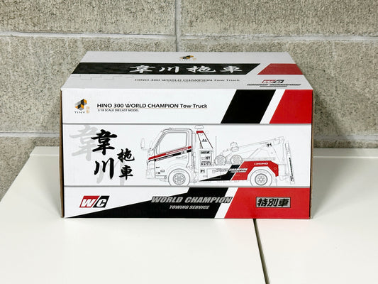Tiny 微影 1/18 日野300 World Champion Tow Truck ATC18022 レッカー車 ダイキャスト ミニカー 香港から