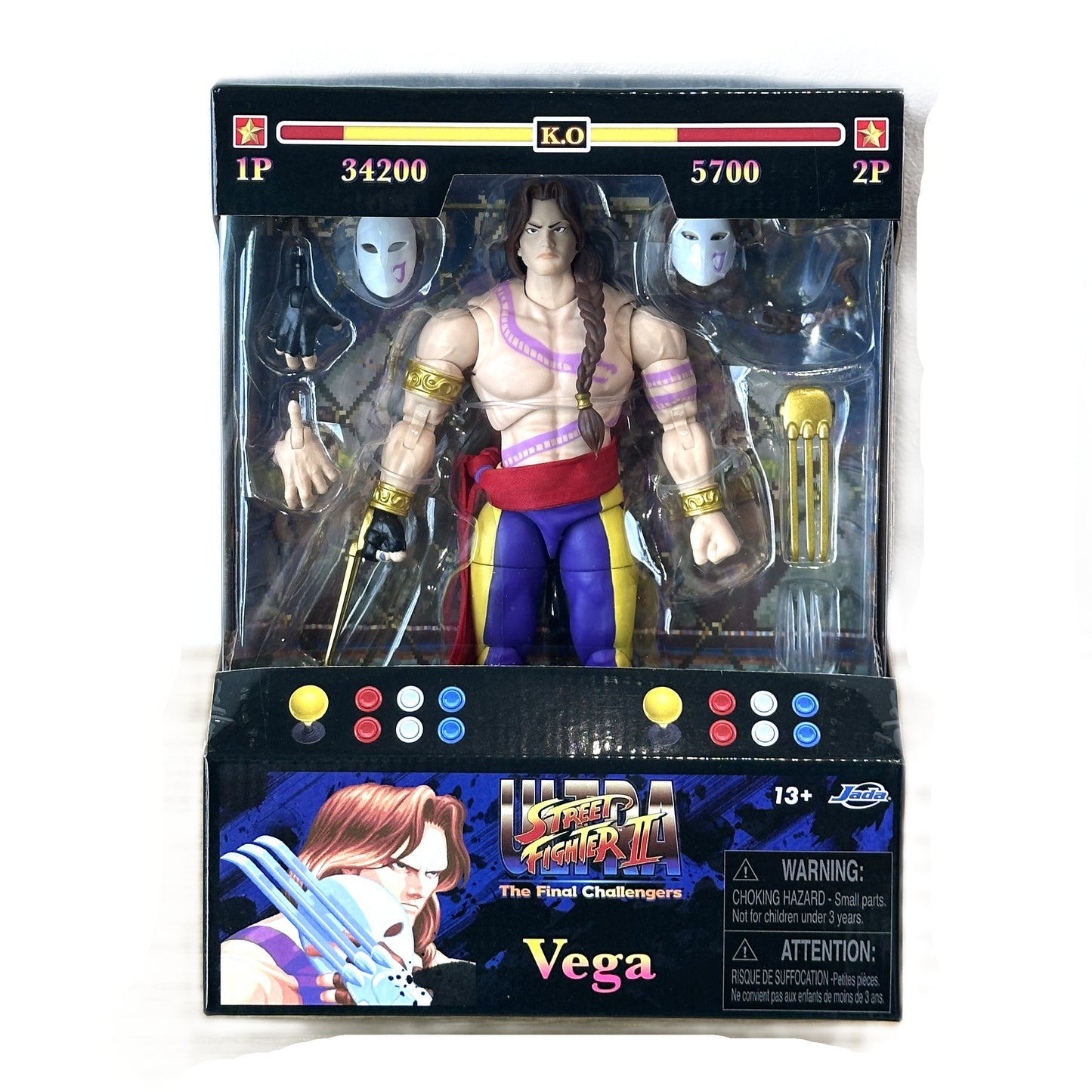 Jada Street Fighters JD35172 Vega ベガ Balrog バルログ ジェイダトイズ ストリートファイタ