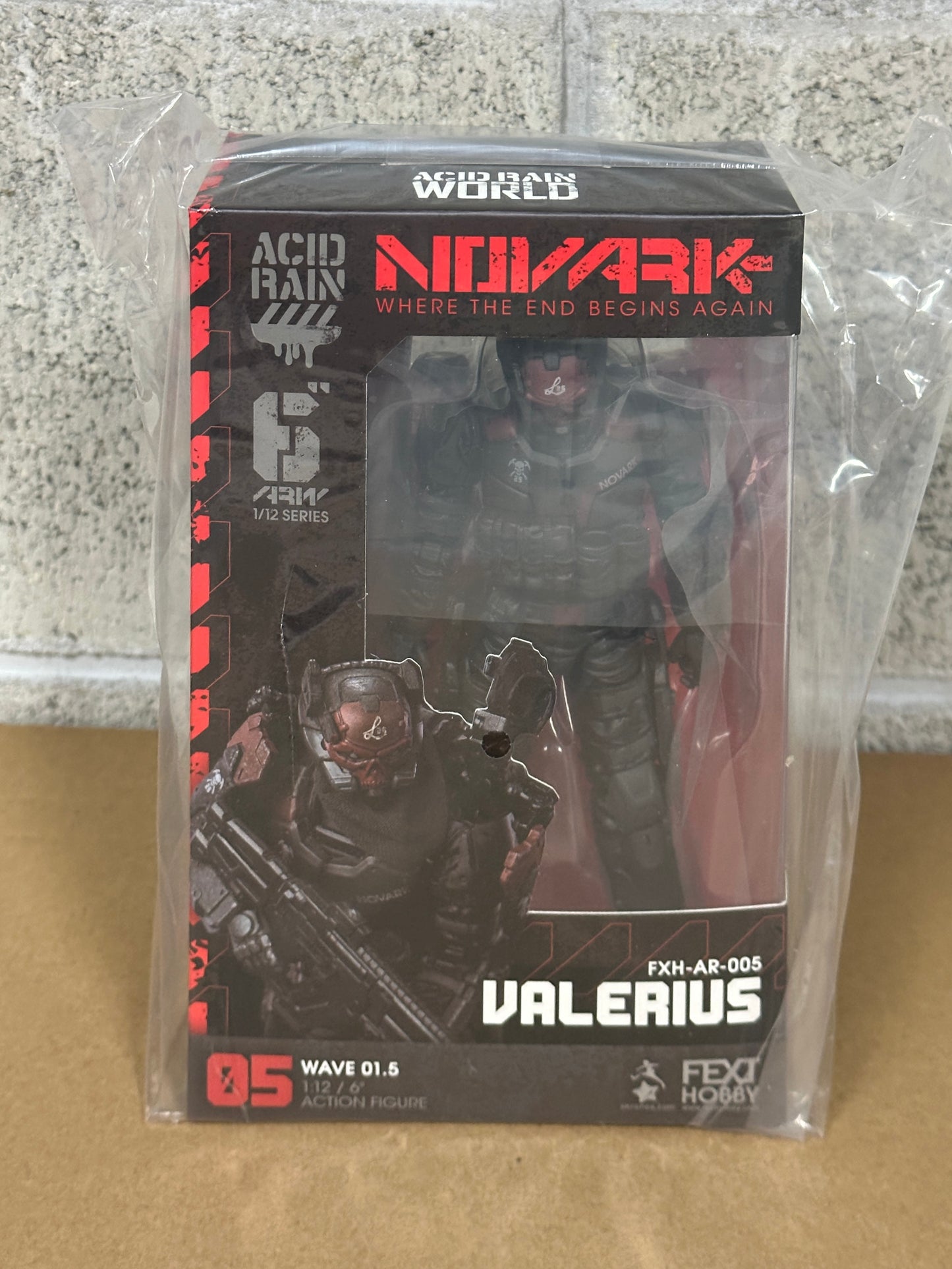 ACID RAIN WORLD 《酸雨戦争》 アシッドレインワールド FXH-AR-005 VALERIUS NOVARK Where the End Begins Again WAVE 01.5 1:12 /6” アクションフィギュア [FEXT HOBBY]