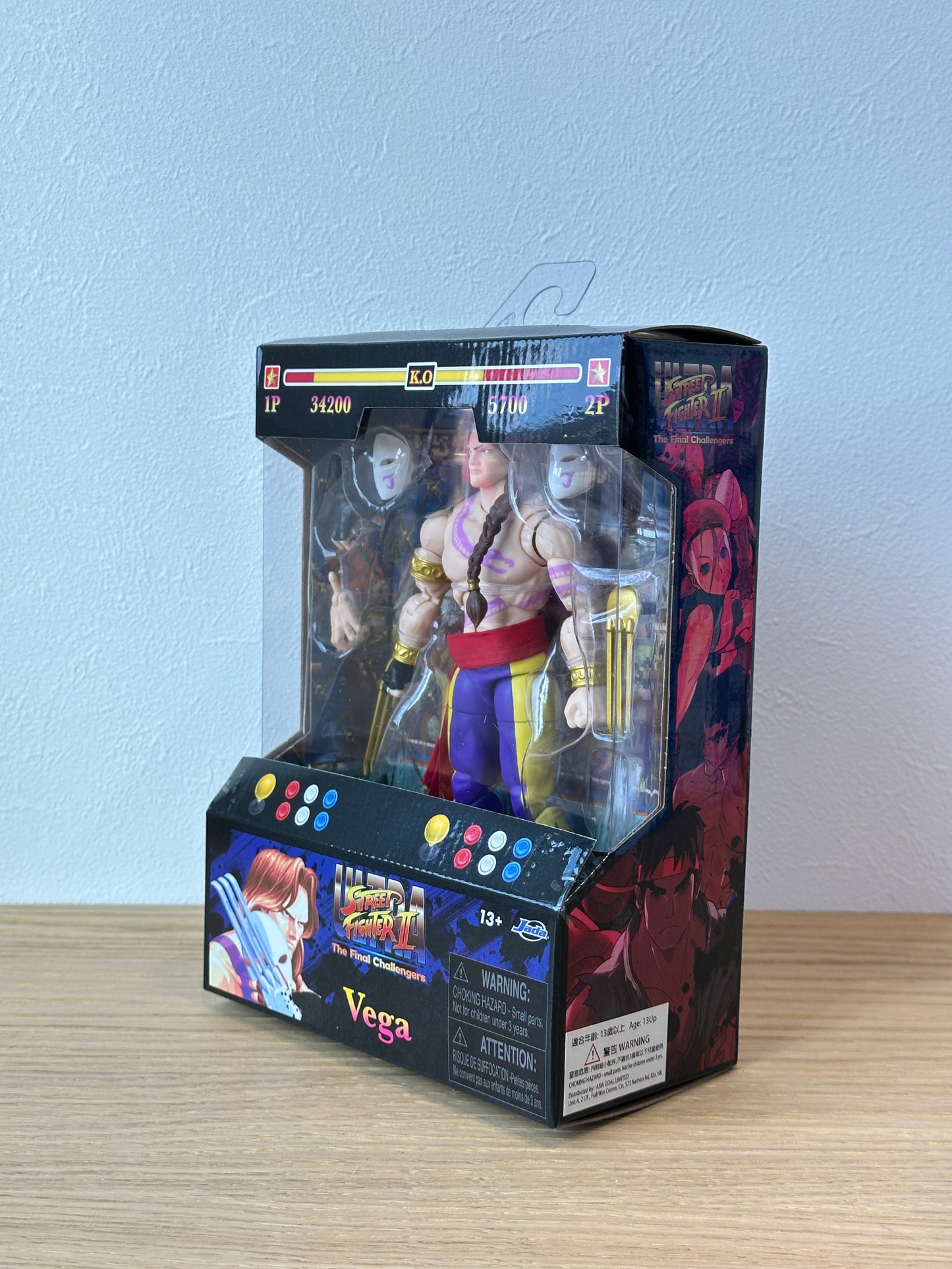 Jada Street Fighters JD35172 Vega ベガ Balrog バルログ ジェイダトイズ ストリートファイタ