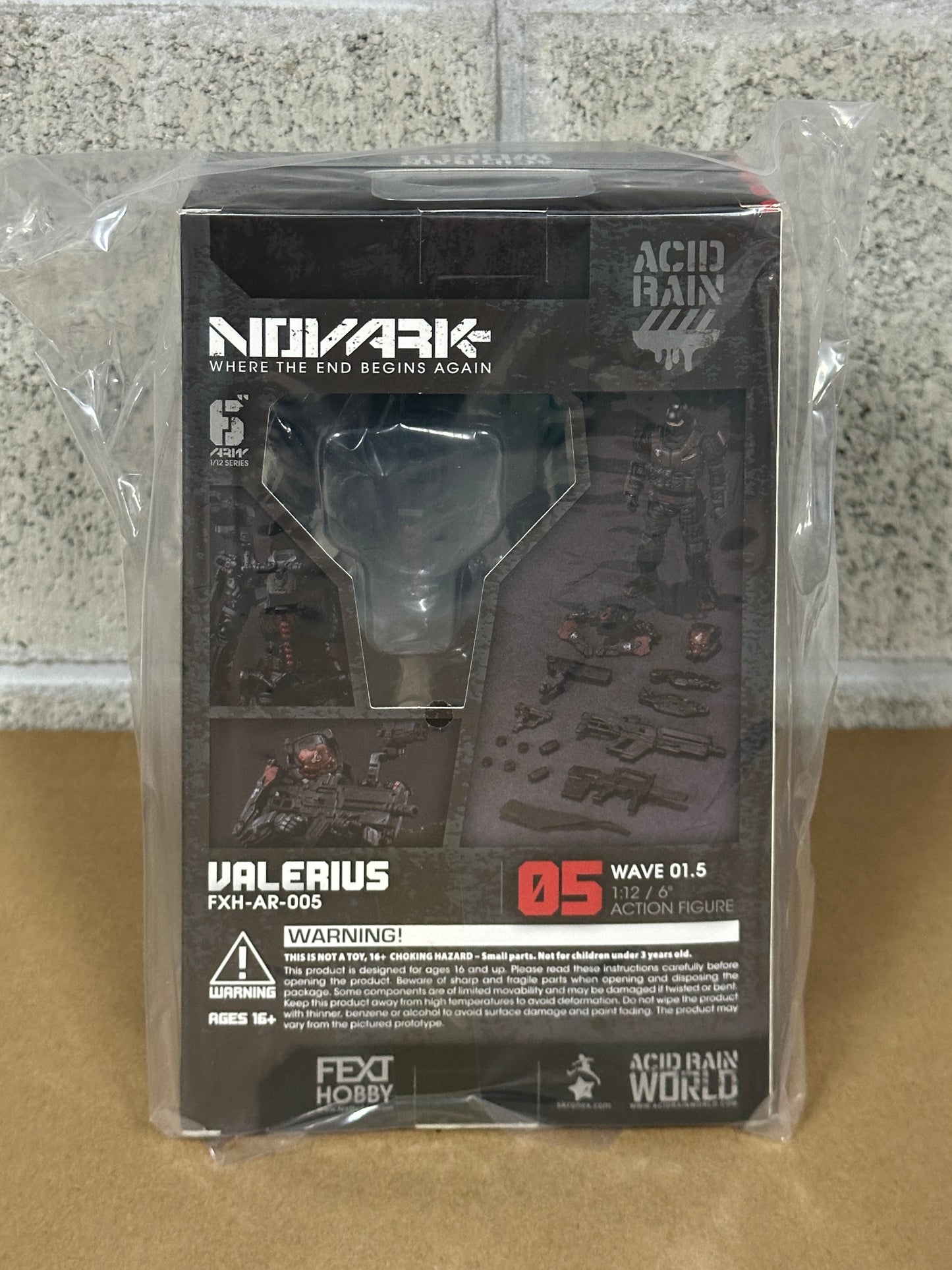 ACID RAIN WORLD 《酸雨戦争》 アシッドレインワールド FXH-AR-005 VALERIUS NOVARK Where the End Begins Again WAVE 01.5 1:12 /6” アクションフィギュア [FEXT HOBBY]