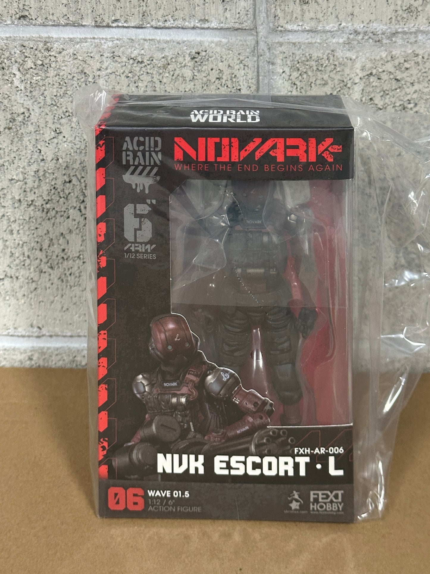 ACID RAIN WORLD《酸雨戦争》アシッドレインワールド FXH-AR-006 NVK ESCORT L NOVARK Where the End Begins Again WAVE 01.5 1:12 /6” アクションフィギュア