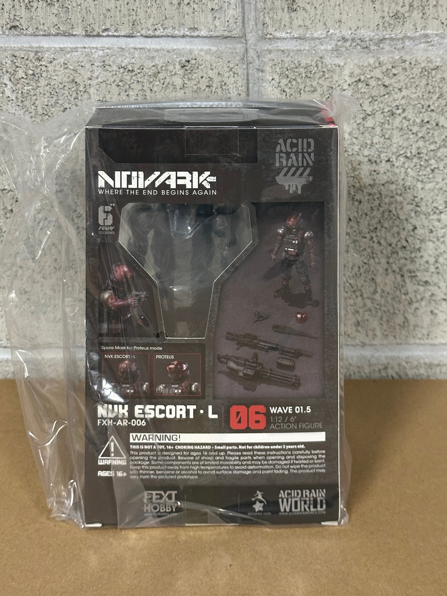 ACID RAIN WORLD《酸雨戦争》アシッドレインワールド FXH-AR-006 NVK ESCORT L NOVARK Where the End Begins Again WAVE 01.5 1:12 /6” アクションフィギュア