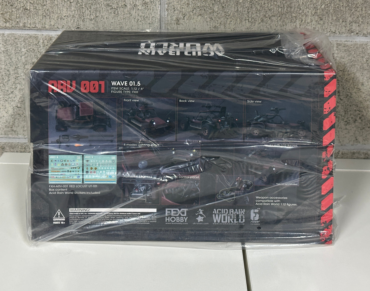 ACID RAIN WORLD 《酸雨戦争》 アシッドレインワールド FXH-ARV-001 Red Locust UT-101 NOVARK Where the End Begins Again WAVE 01.5 1:12 /6” アクションフィギュア