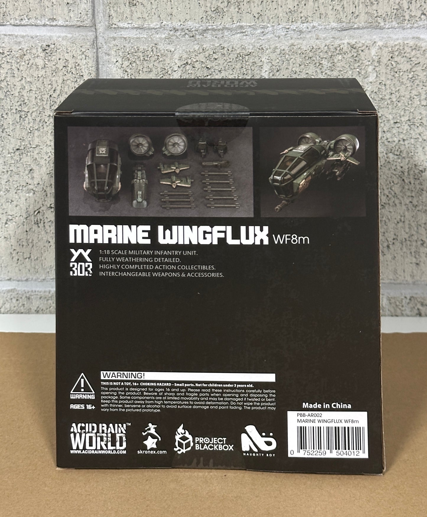 ACID RAIN WORLD 《酸雨戦争》 アシッドレインワールド the last line of defense PBB-AR002 Marine Wingflux WF8m Project Blackbox