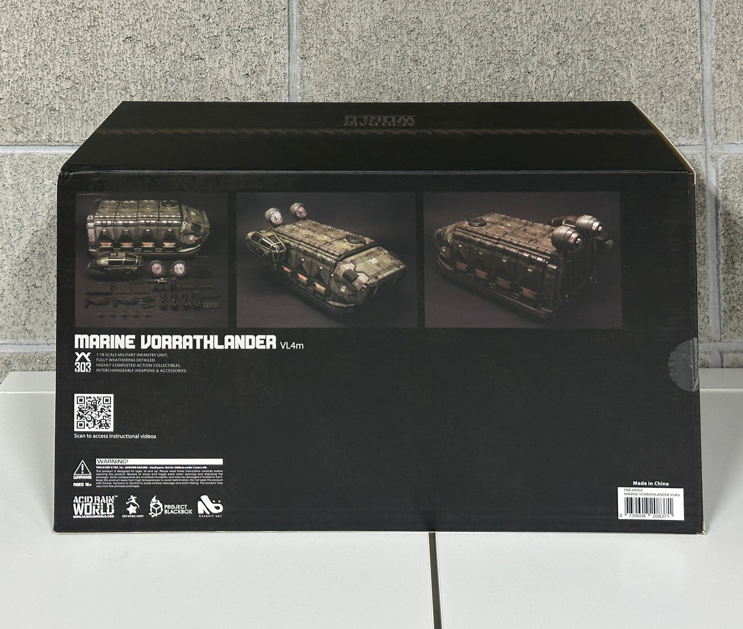 ACID RAIN WORLD 《酸雨戦争》 アシッドレインワールド the last line of defense PBB-AR003 Marine Vorrathlander VL4m Project Blackbox
