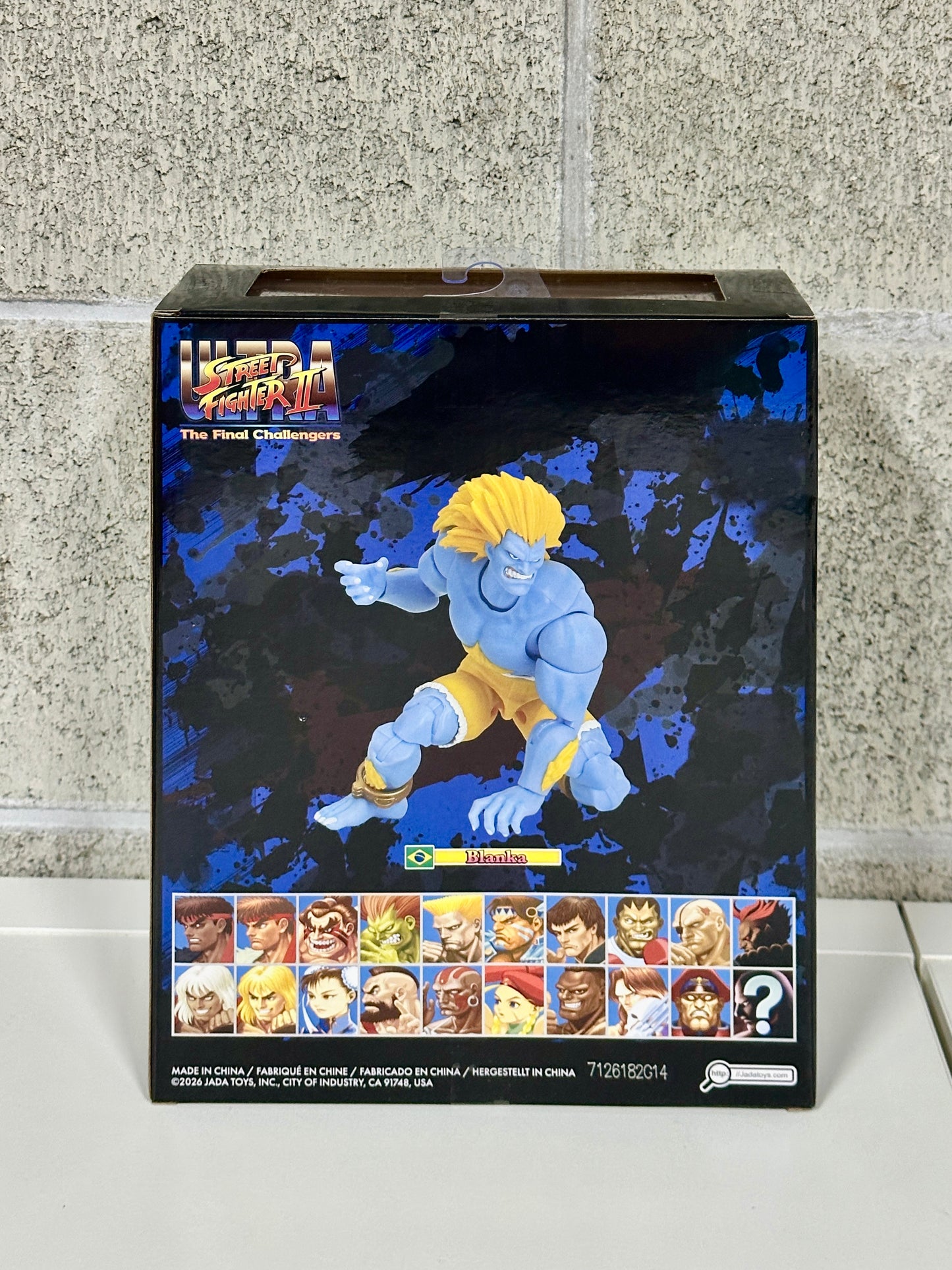 JADA TOYS Street Fighter ストリートファイター Blanka Player2（ブランカ 2Pカラー）1/12 アクションフィギュア JD37931