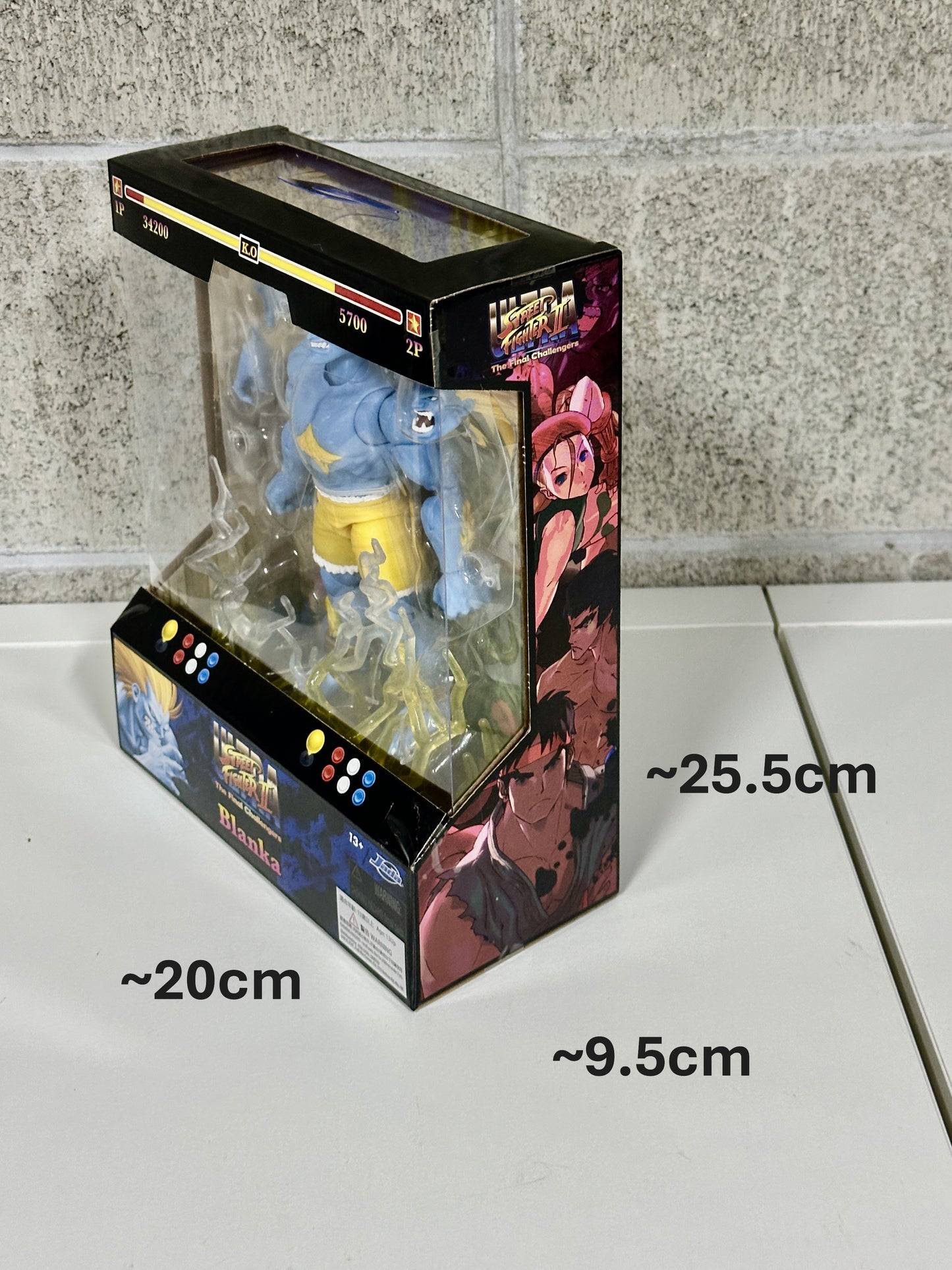 JADA TOYS Street Fighter ストリートファイター Blanka Player2（ブランカ 2Pカラー）1/12 アクションフィギュア JD37931