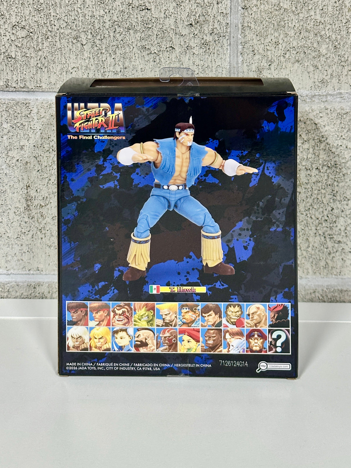 JADA TOYS Street Fighter ストリートファイター T.Hawk（サンダー・ホーク）1/12 アクションフィギュア JD35739