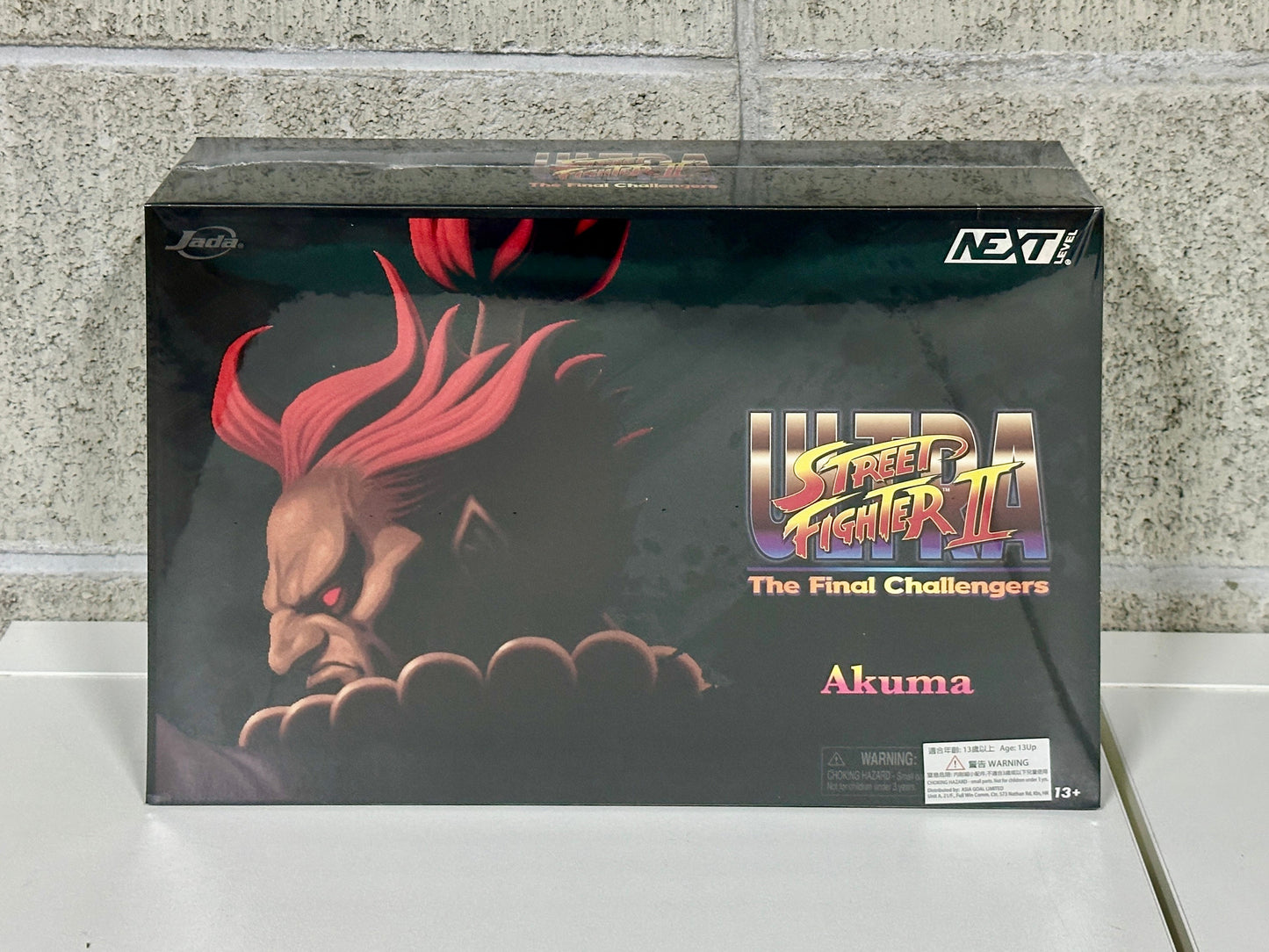 JADA TOYS Street Fighter ストリートファイター Akuma Deluxe Player2（豪鬼 デラックスバージョン 2Pカラー）1/12 アクションフィギュア JD35743