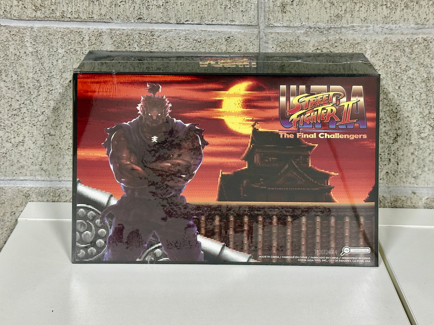 JADA TOYS Street Fighter ストリートファイター Akuma Deluxe Player2（豪鬼 デラックスバージョン 2Pカラー）1/12 アクションフィギュア JD35743