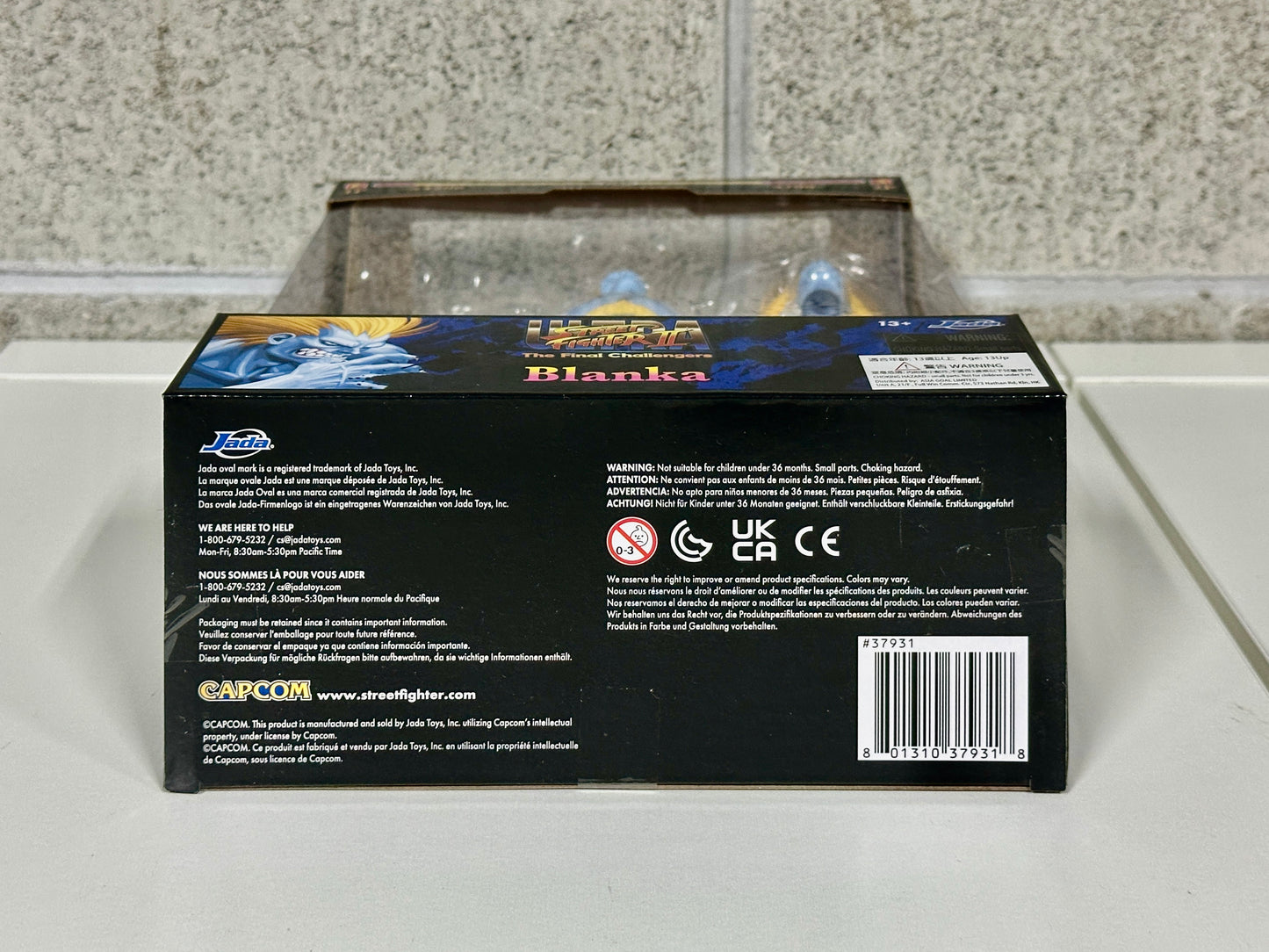 JADA TOYS Street Fighter ストリートファイター Blanka Player2（ブランカ 2Pカラー）1/12 アクションフィギュア JD37931