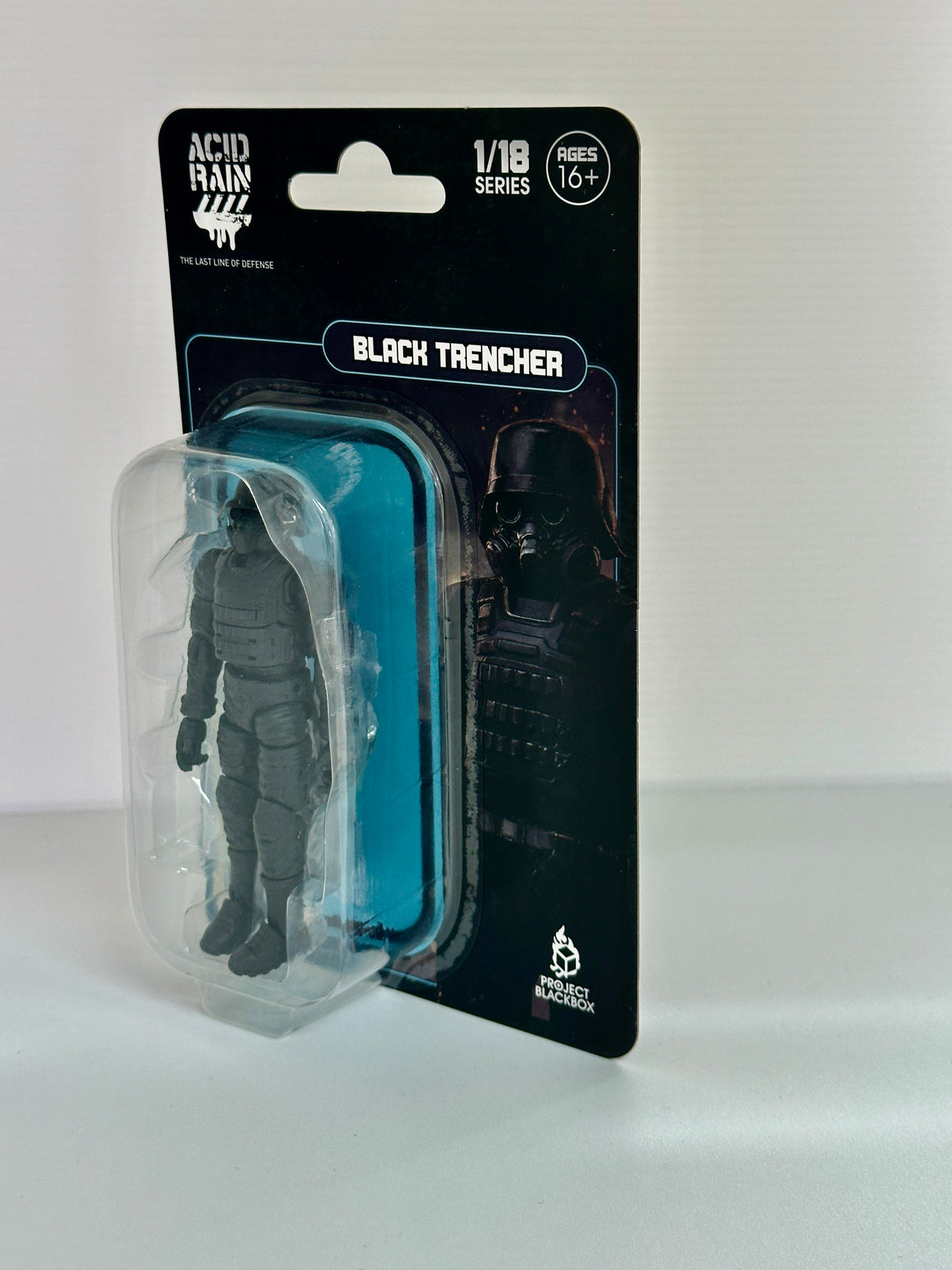 ACID RAIN WORLD 《酸雨戦争》 アシッドレインワールドPBB-AR006 Black Trencher The last line of Defense 1:18 アクションフィギュア 【Project Black Box】