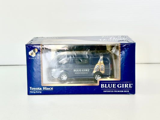 Tiny 微影 1/64 TinyCity TOYOTA Hiace BLUE GIRL トヨタ ハイエース ブルーガールビール 香港 ATC65727 ダイキャストミニカー
