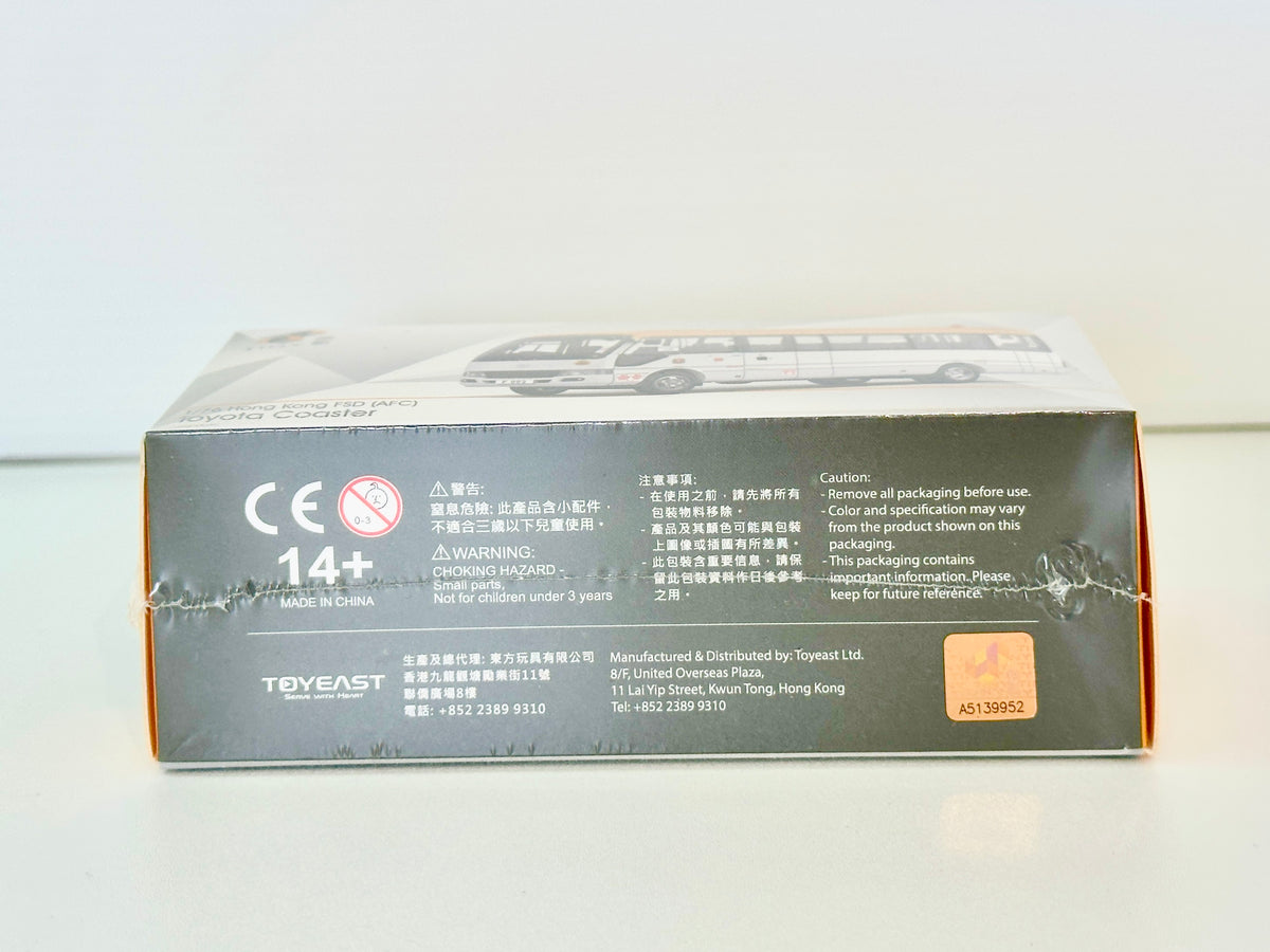 Tiny 微影 1/76 TinyCity TOYOTA Coaster B59 HKFSD(F892) トヨタ コースター 香港消防処 ATC66244 ダイキャストミニカー