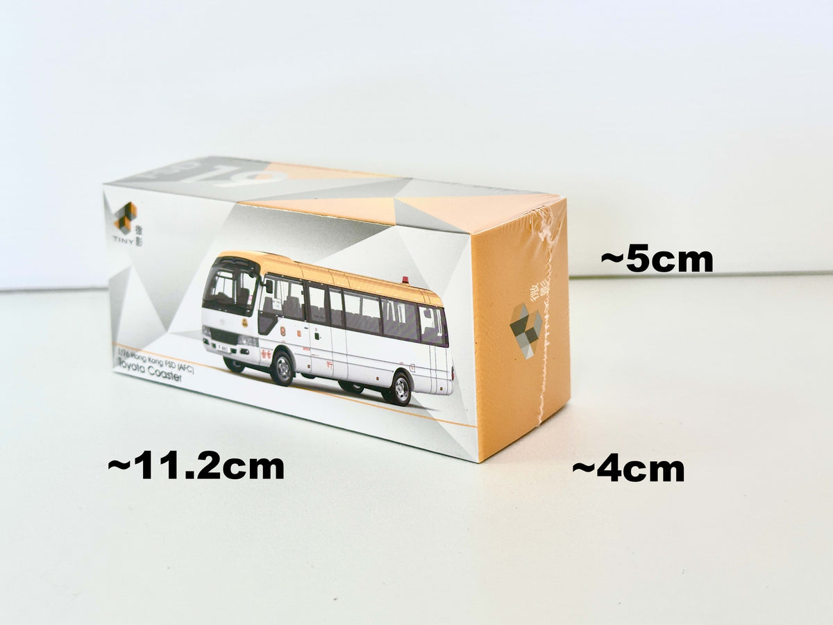 Tiny 微影 1/76 TinyCity TOYOTA Coaster B59 HKFSD(F892) トヨタ コースター 香港消防処 ATC66244 ダイキャストミニカー