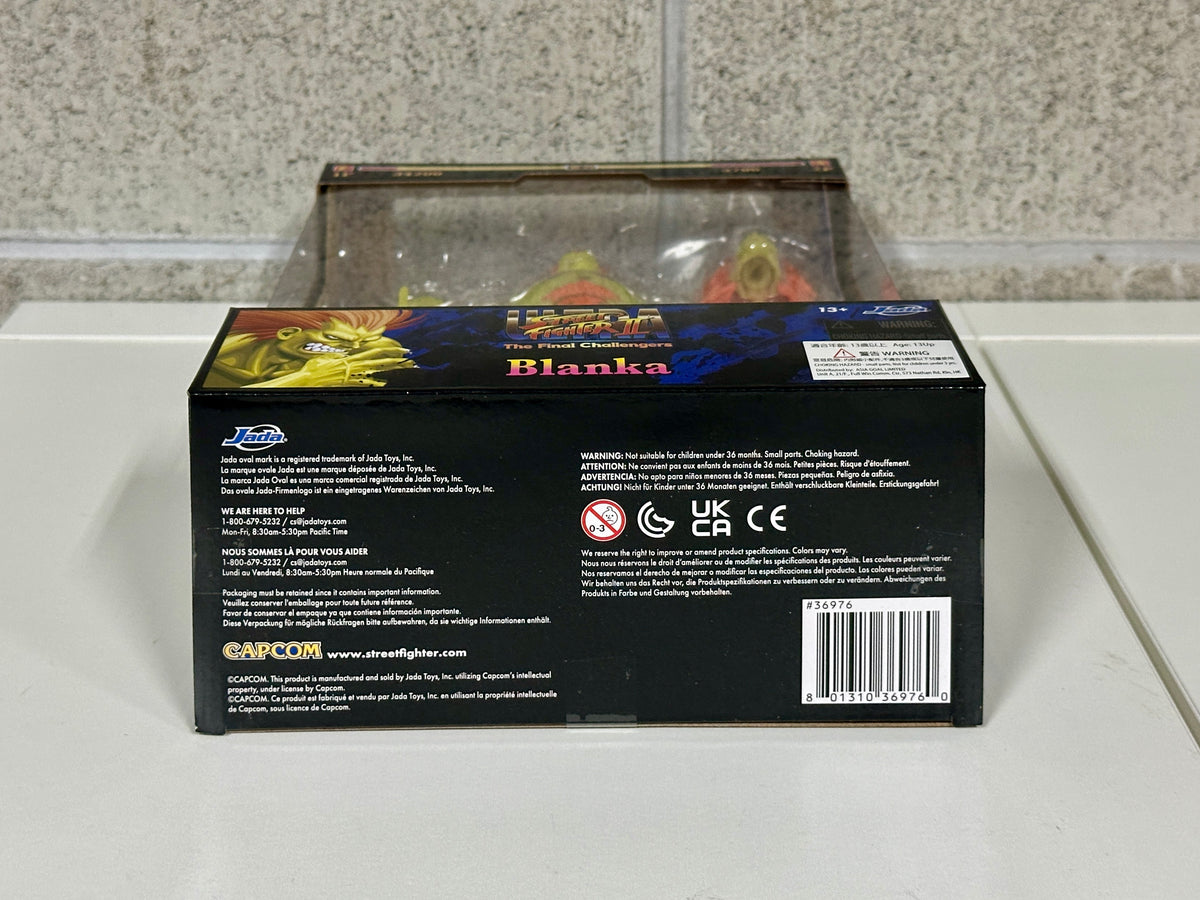 JADA TOYS Street Fighter ストリートファイター Blanka ブランカ（Glow in the Dark / 蓄光）1/12 アクションフィギュア JD36976