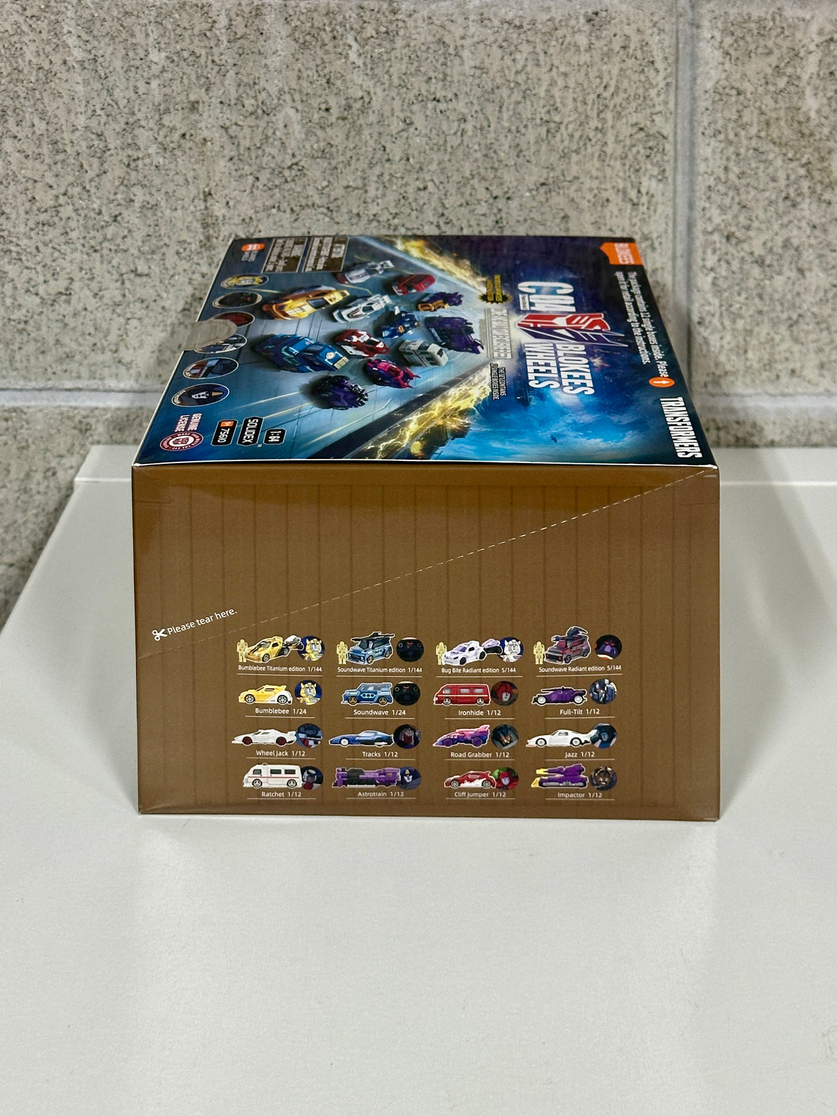 Blokees Wheels Transformers C04 Heart of the Ark ブロッキーズホイール トランスフォーマー ブラインド 1BOX/12個入り 新品未開封