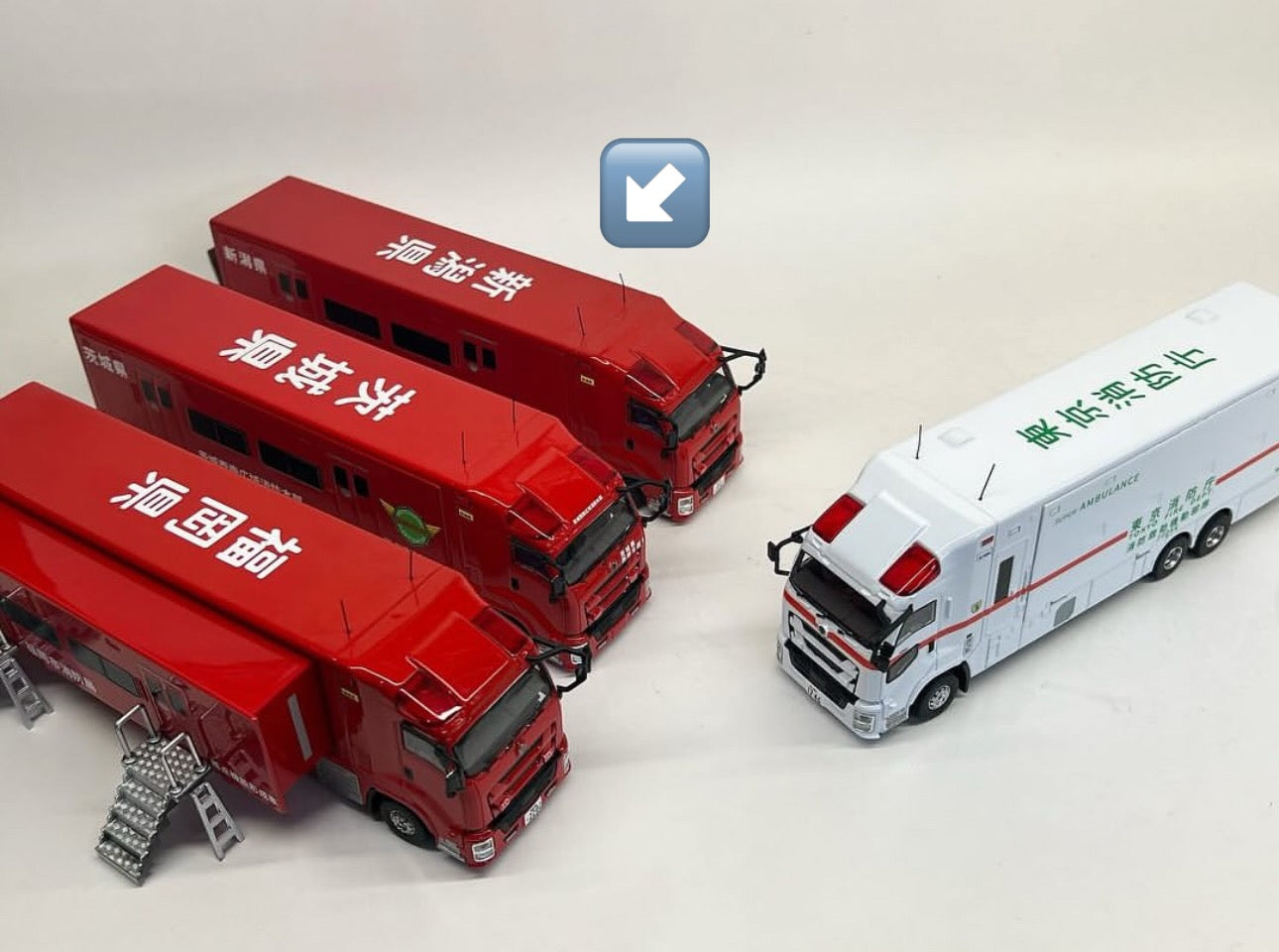 ACT CAR 1/64  新潟県消防局 拠点機能形成車 ACT0004C