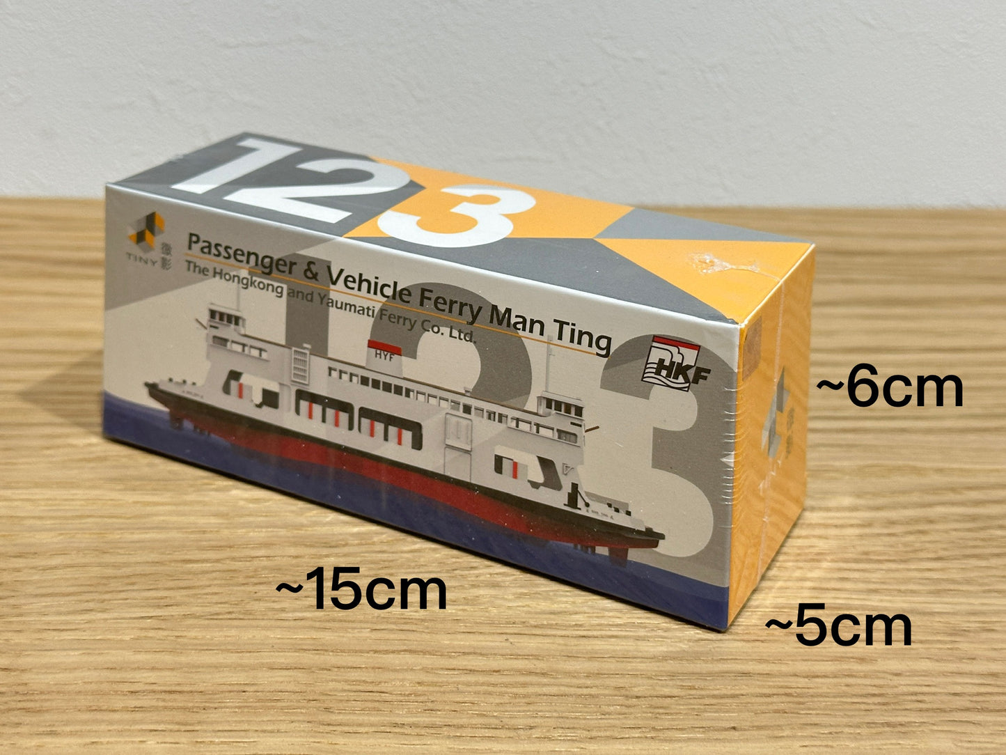 Tiny City 123 Hongkong and Yaumati Ferry Man Ting フェリー 1/400