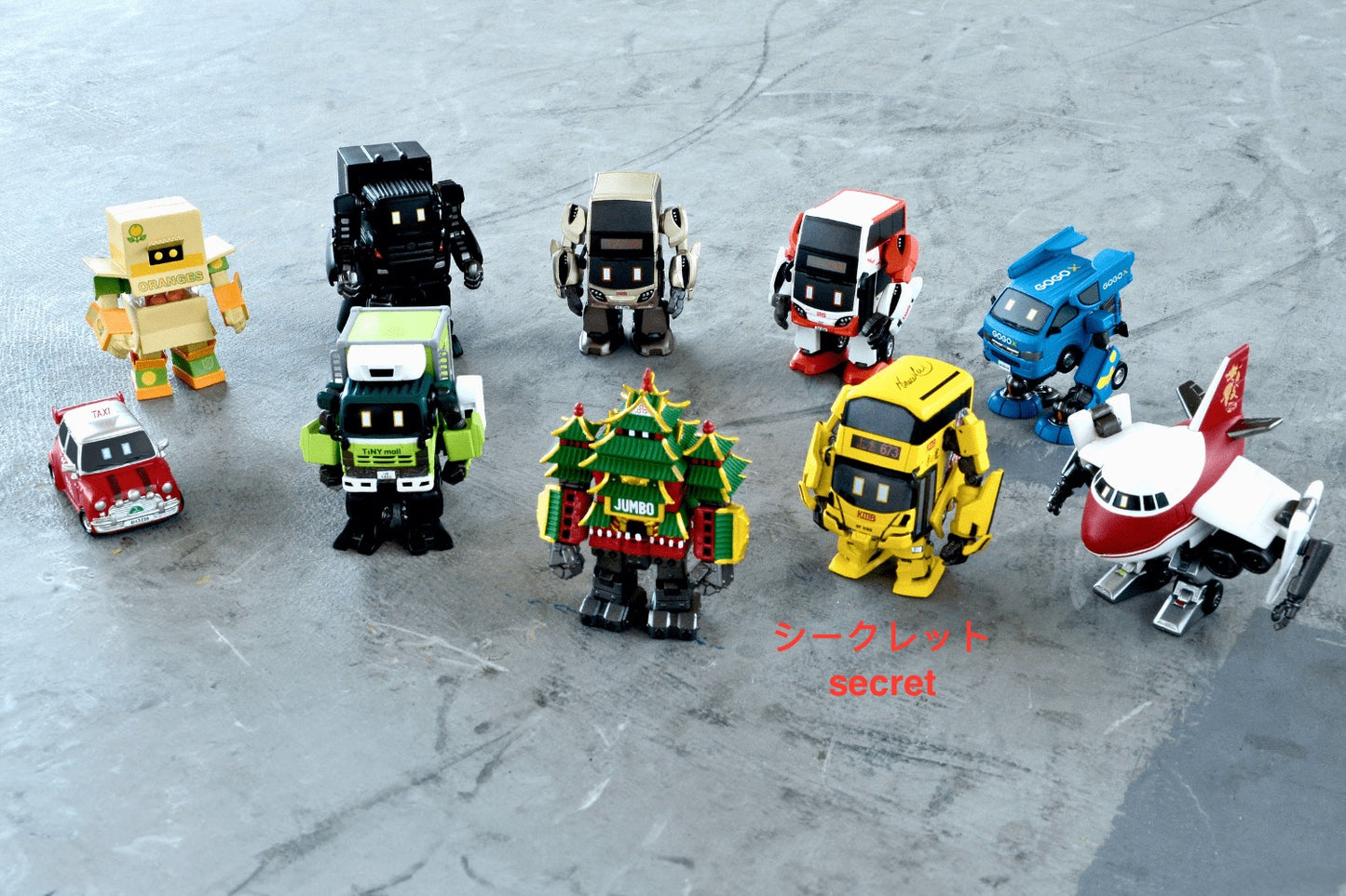 Tiny Style - HK Machines Blind Box Figures (Series 3) タイニースタイル - 香港重機 ブラインドボックスフィギュア (シリーズ 3)