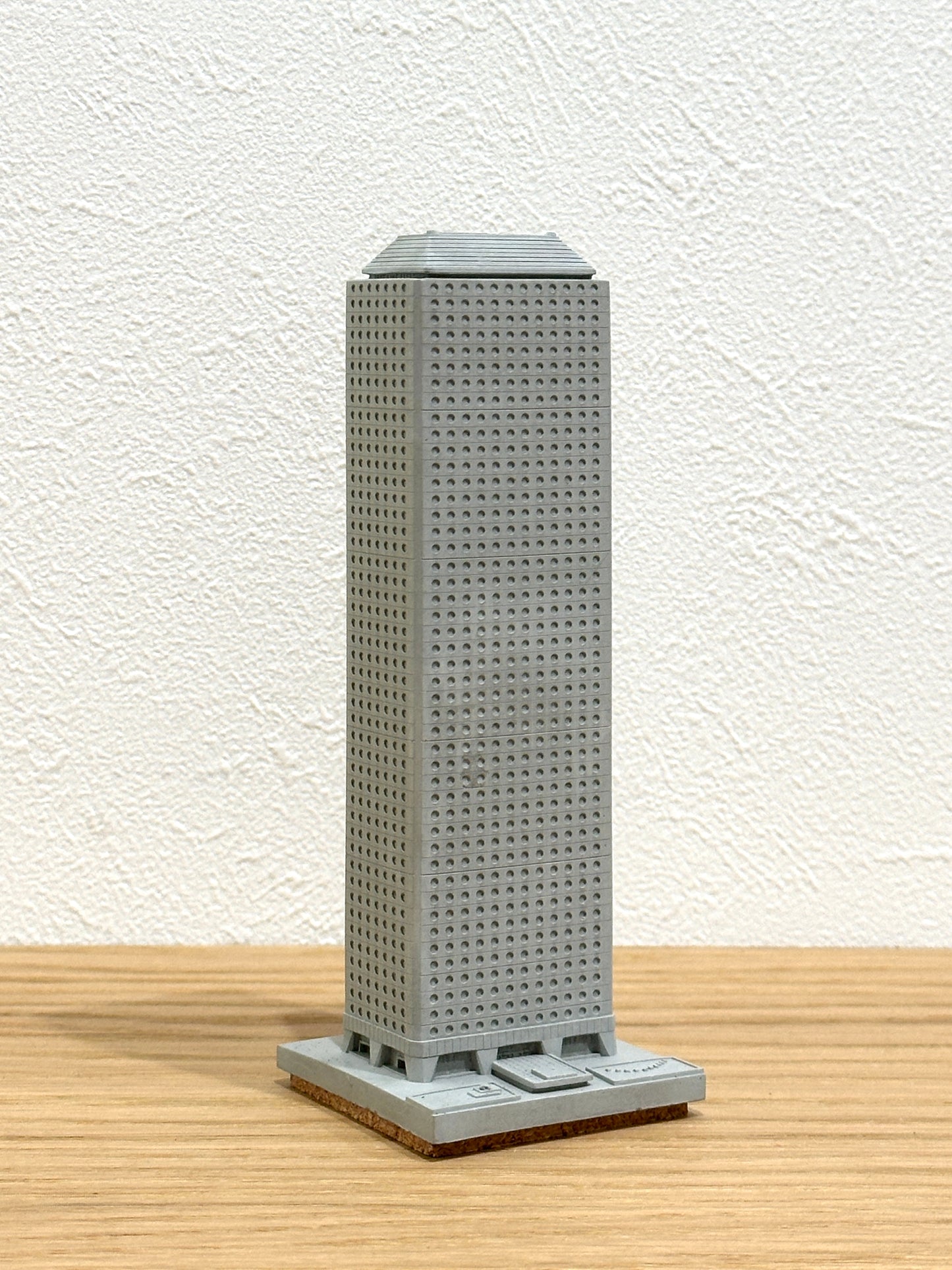 むさじじ 手作りセメント ジオラマ 旧城中環 康樂大廈 怡和大廈 香港建物模型 香港製