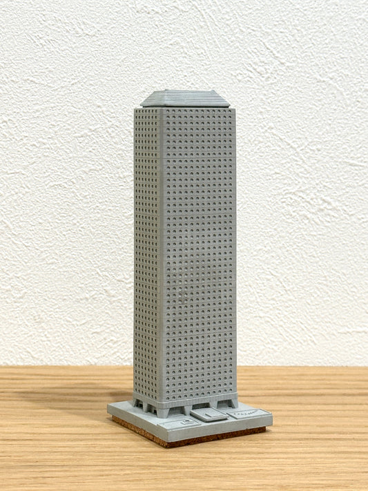 むさじじ 手作りセメント ジオラマ 旧城中環 康樂大廈 怡和大廈 香港建物模型 香港製