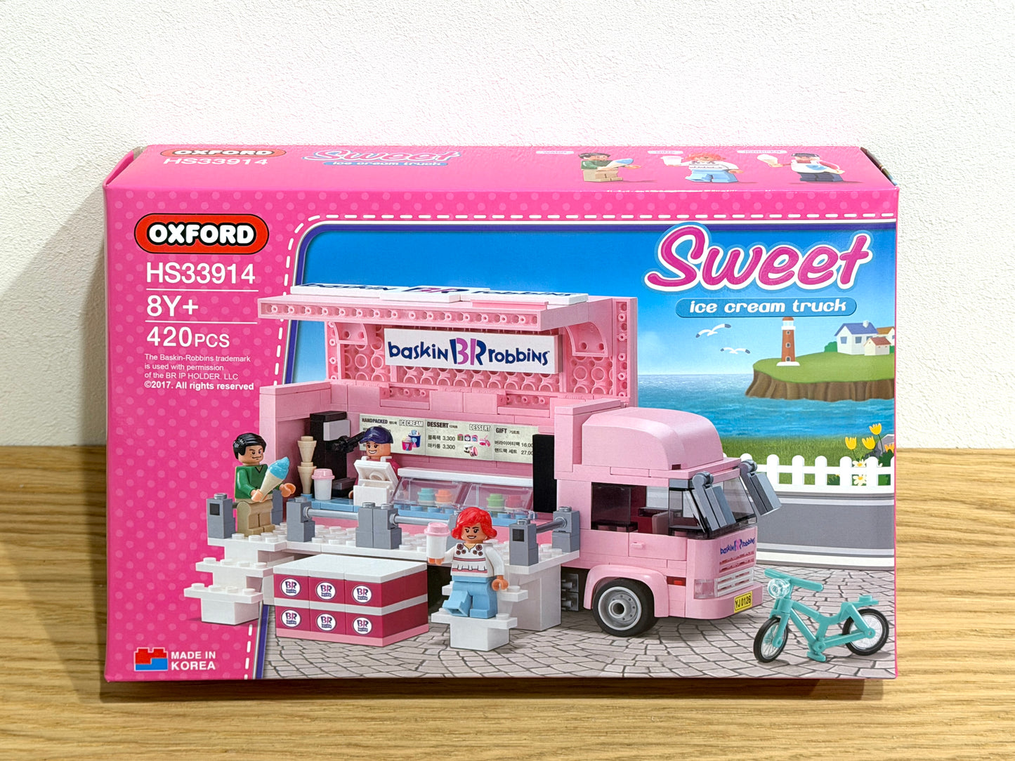 Oxford オックスフォード スイーツ バスキンロビンス Baskin Robbins アイスクリームトラック HS33914 ブロック玩具