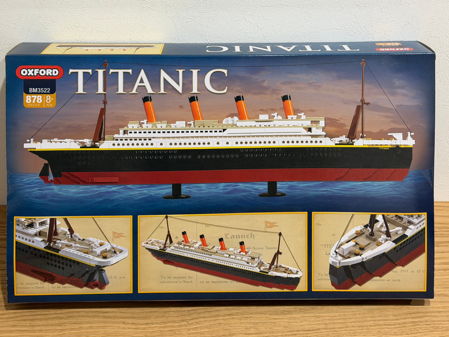 Oxford オックスフォード ブリックマニア タイタニック Brick mania Titanic BM3522 ブロック玩具