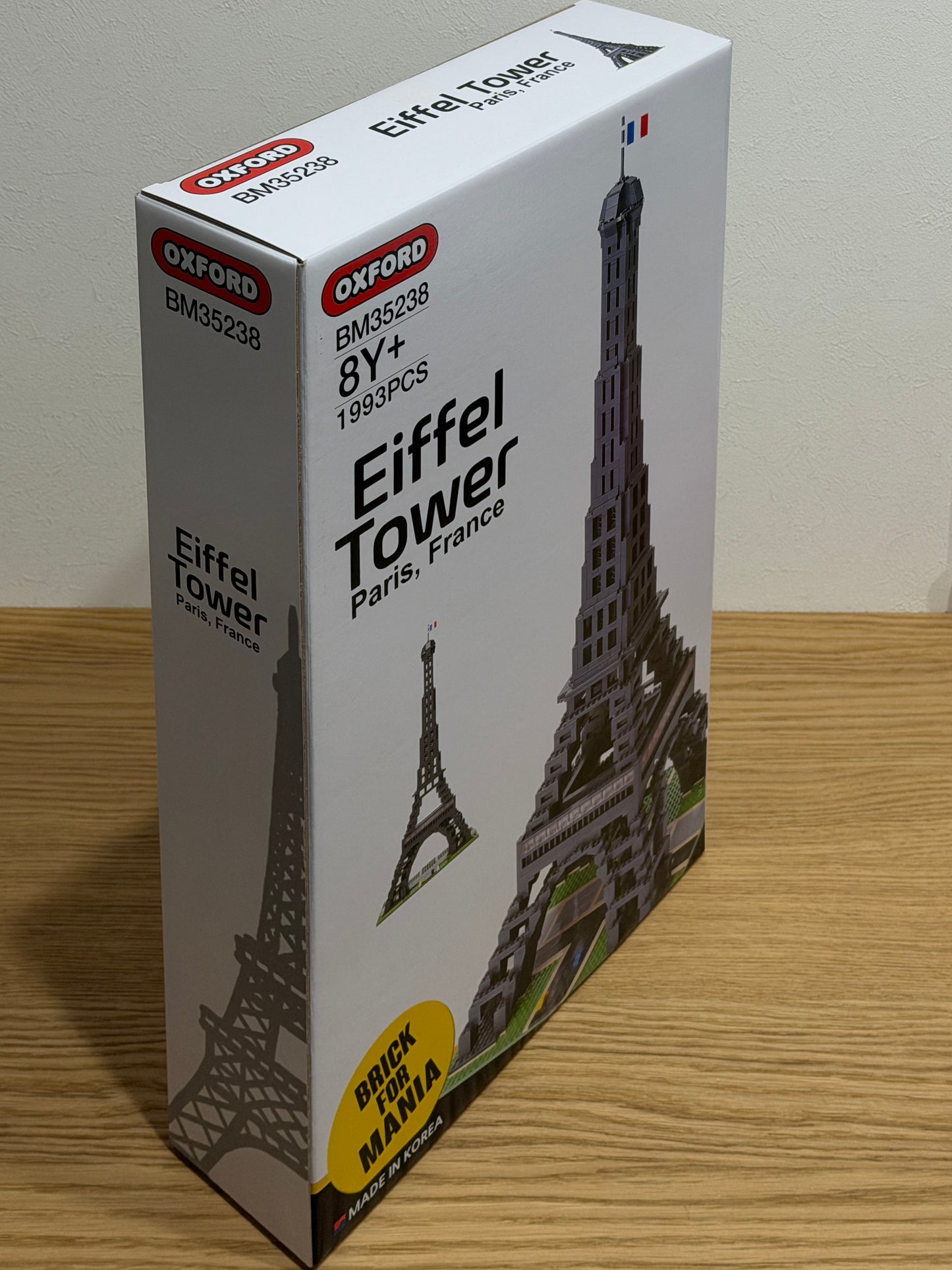 Oxford オックスフォード ブリックマニア フランス エッフェル塔 Brickomania France Eiffel Tower BM35238 ブロック玩具