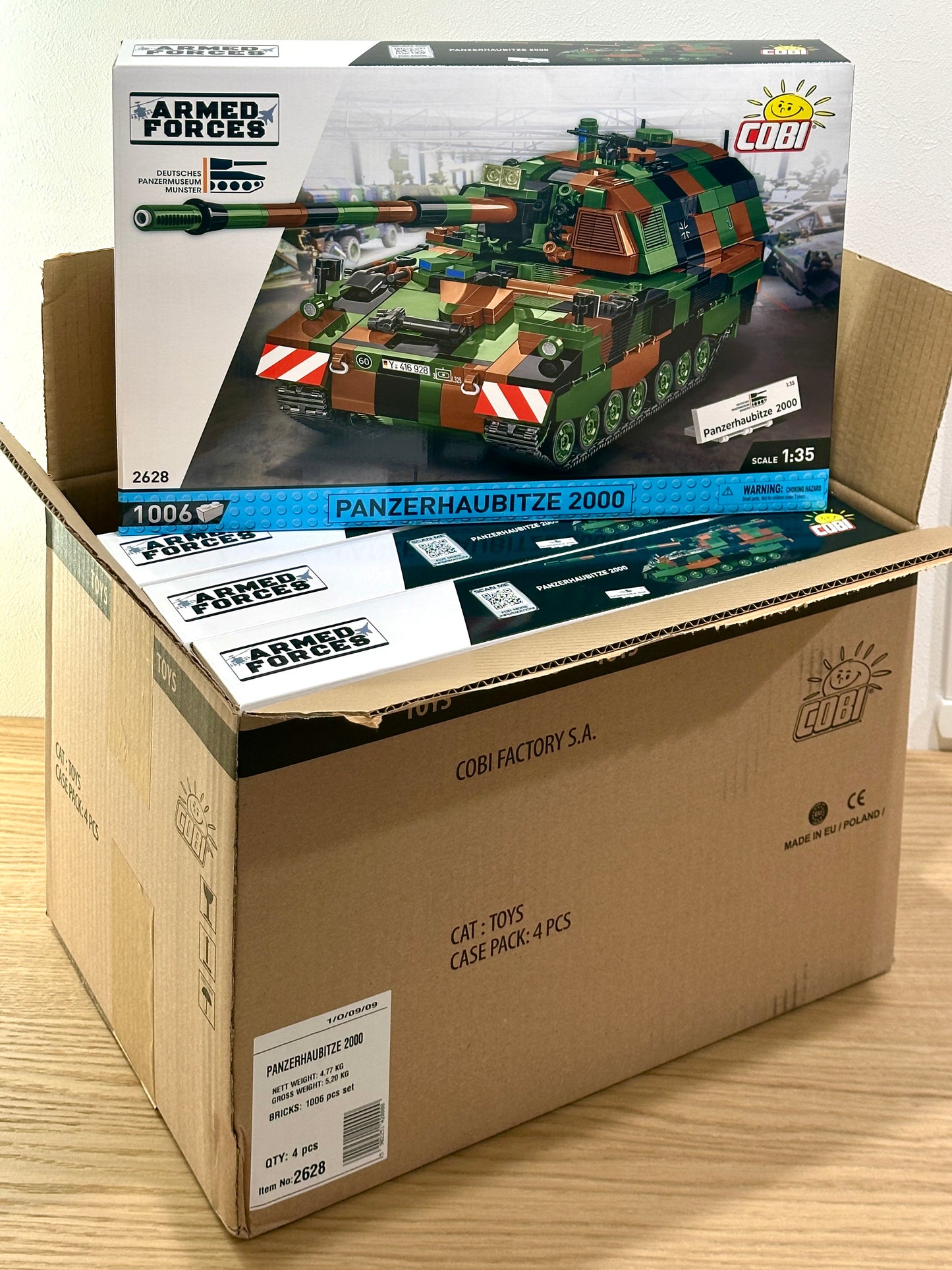 コビー COBI 2628 Panzerhaubitze 2000 自走砲 1/35