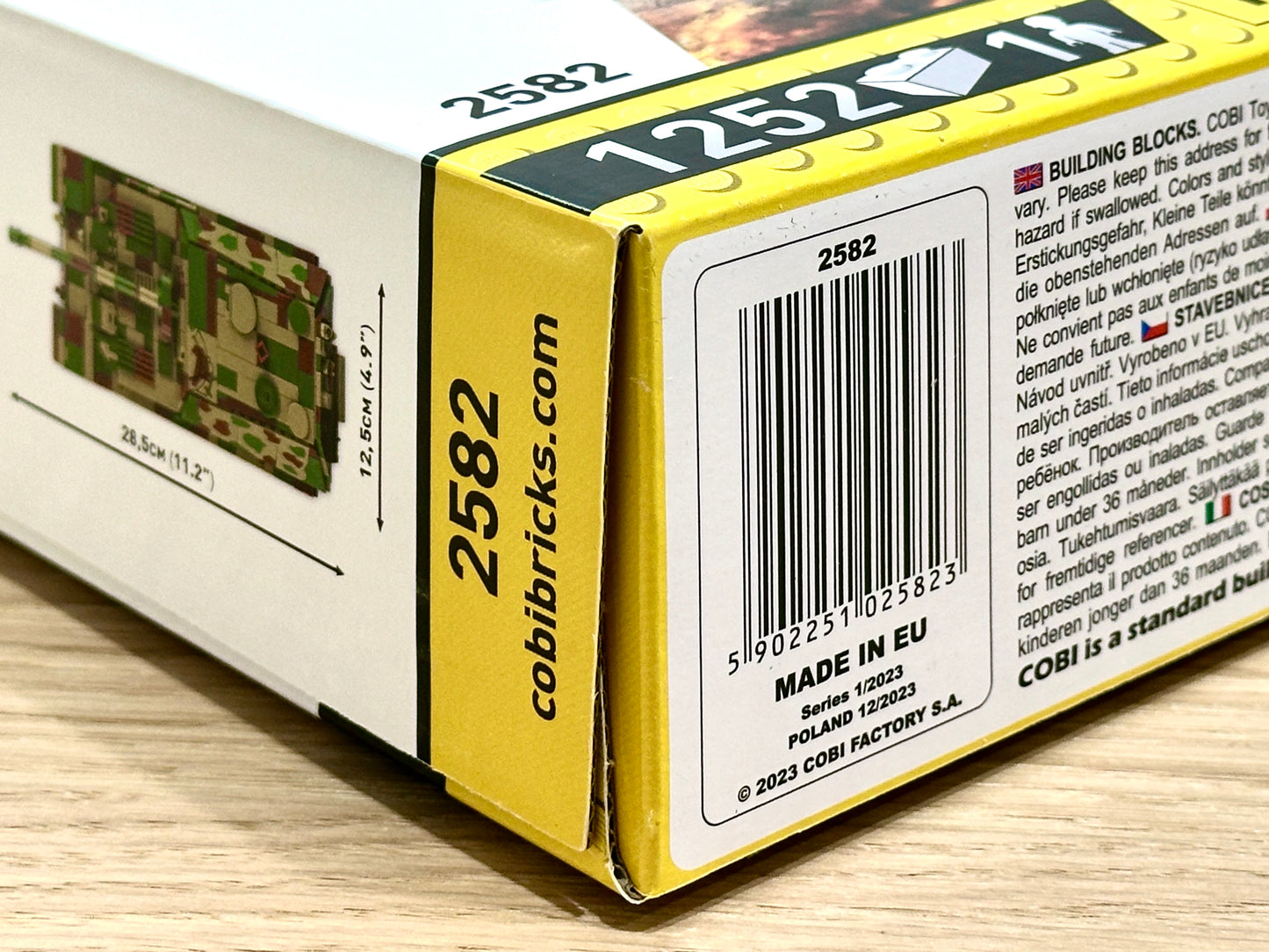 コビー COBI 2582 Panzerjager tiger elefant 重駆逐戦車 1/28 WWII