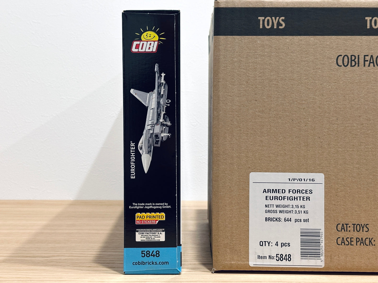 コビー COBI 5848 Eurofighter 戦闘機 1/48 マルチロール戦闘機 制空戦闘機