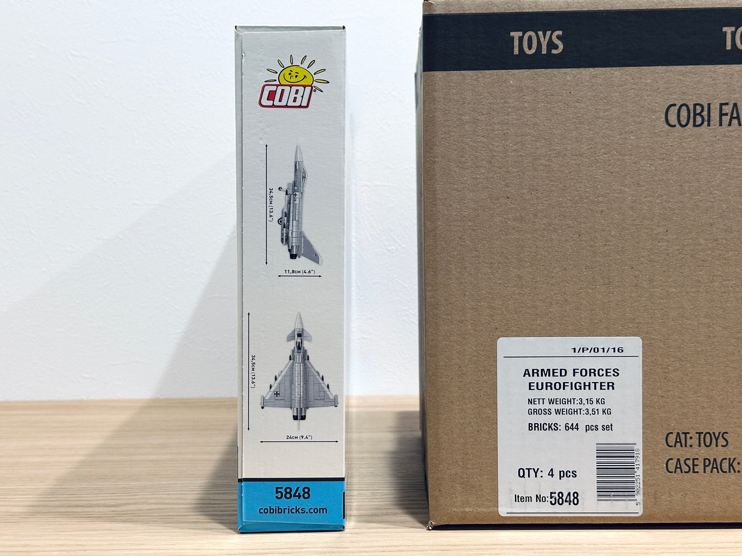 コビー COBI 5848 Eurofighter 戦闘機 1/48 マルチロール戦闘機 制空戦闘機