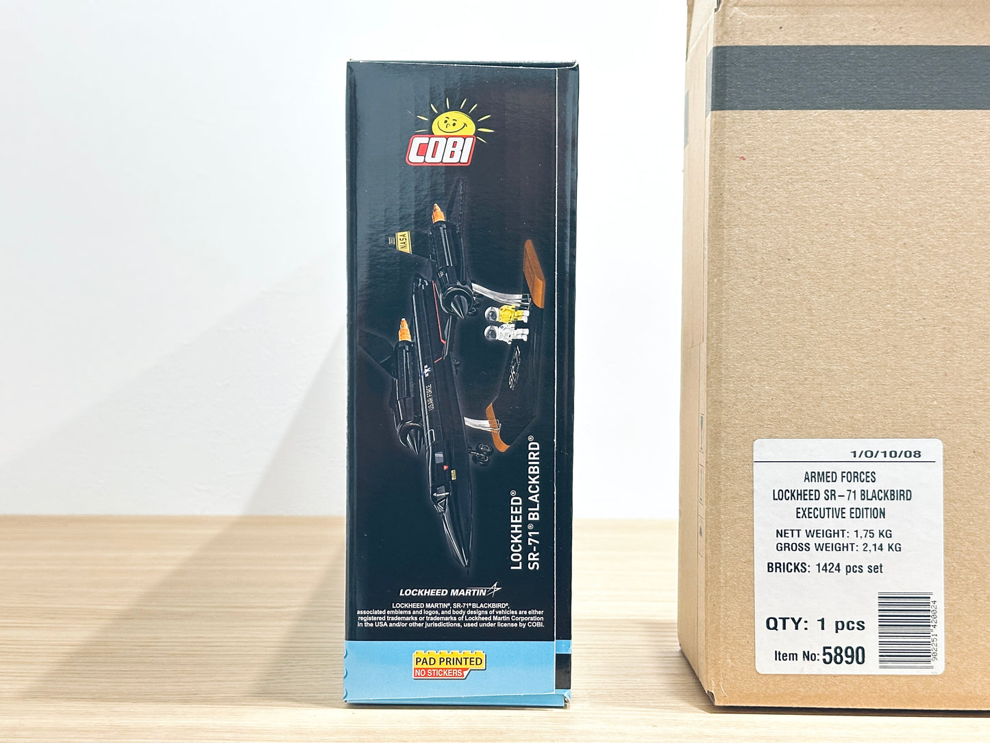 コビー COBI 5890 Lockheed SR-71 Blackbird 戦略偵察機 1/48