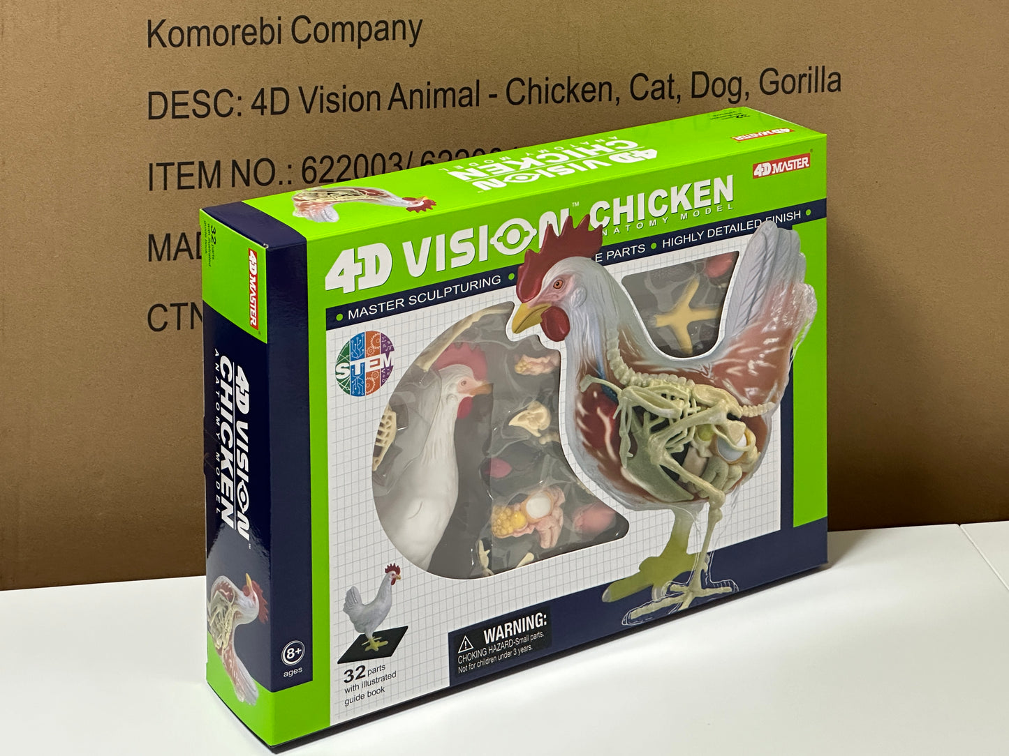 4D Master 622003 Chicken 鶏 解剖モデル