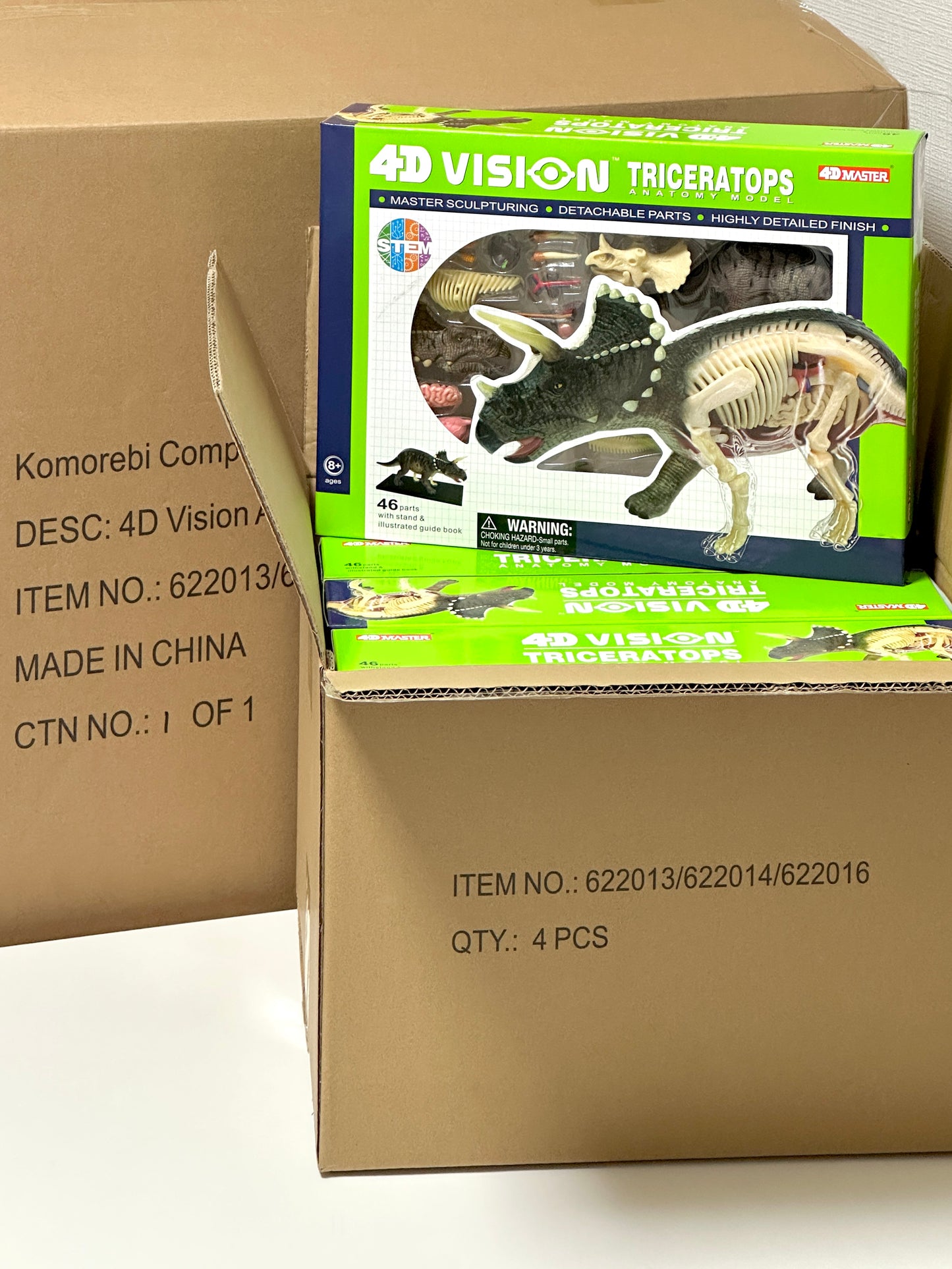 4D Master 622014 Triceratops トリケラトプス 解剖モデル