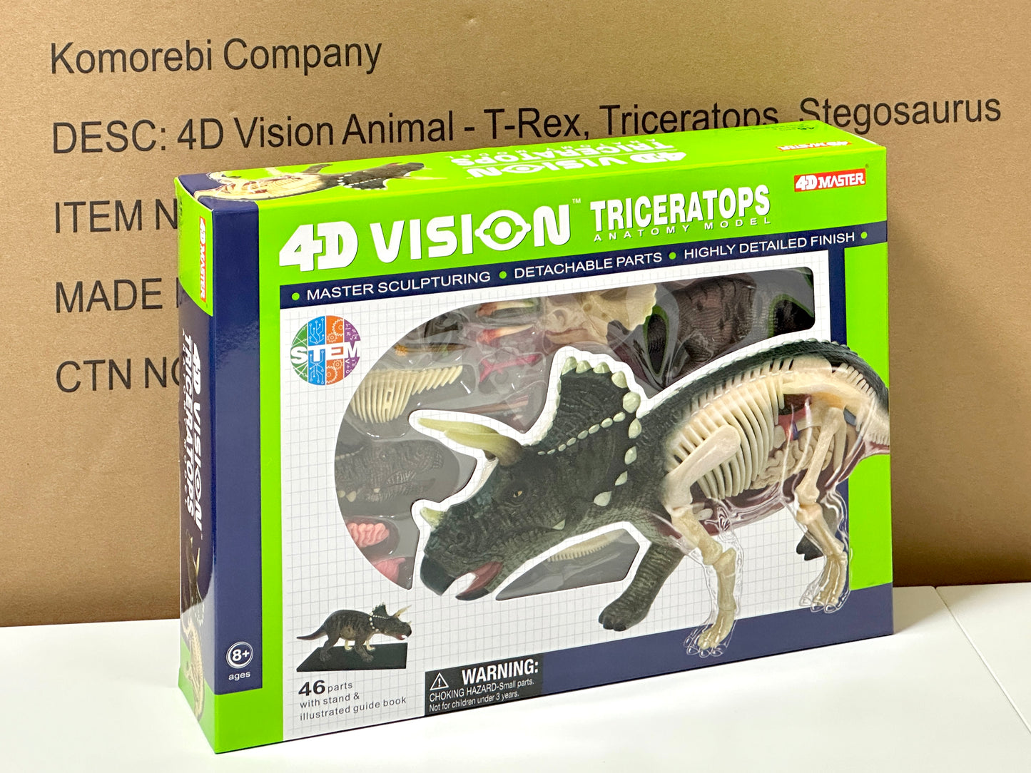 4D Master 622014 Triceratops トリケラトプス 解剖モデル