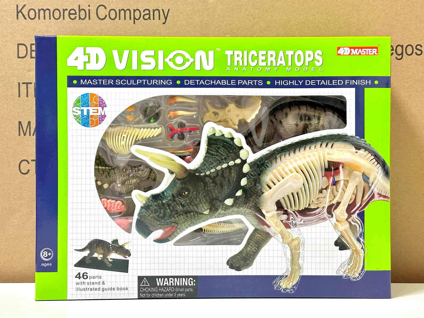 4D Master 622014 Triceratops トリケラトプス 解剖モデル