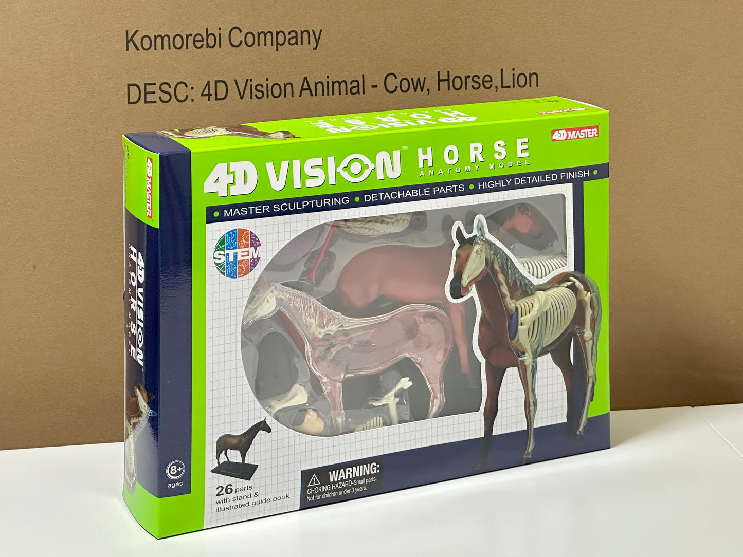 4D Master 622022 Horse 馬 ウマ 解剖モデル