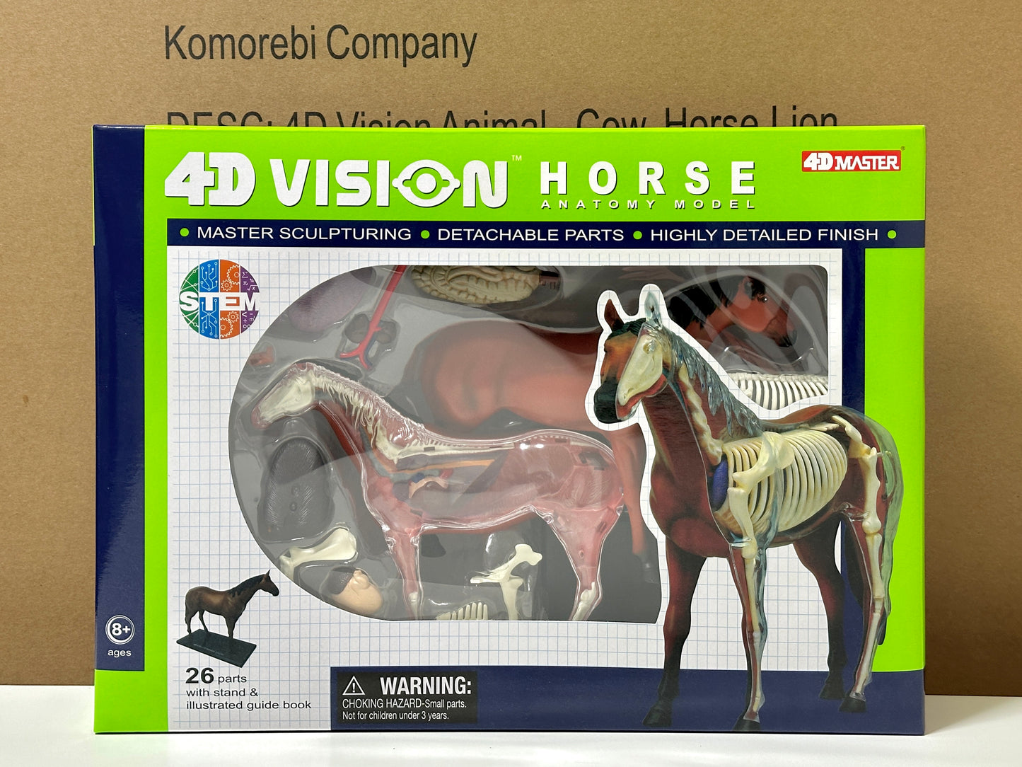 4D Master 622022 Horse 馬 ウマ 解剖モデル