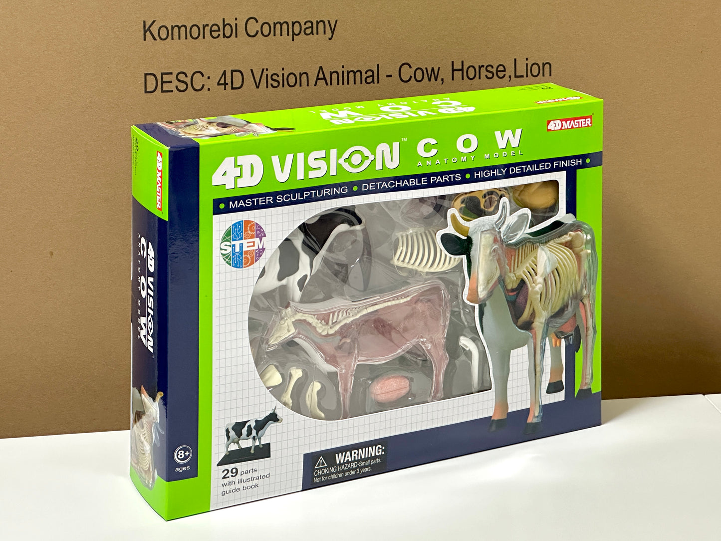 4D Master 622021 Cow 乳牛 解剖モデル